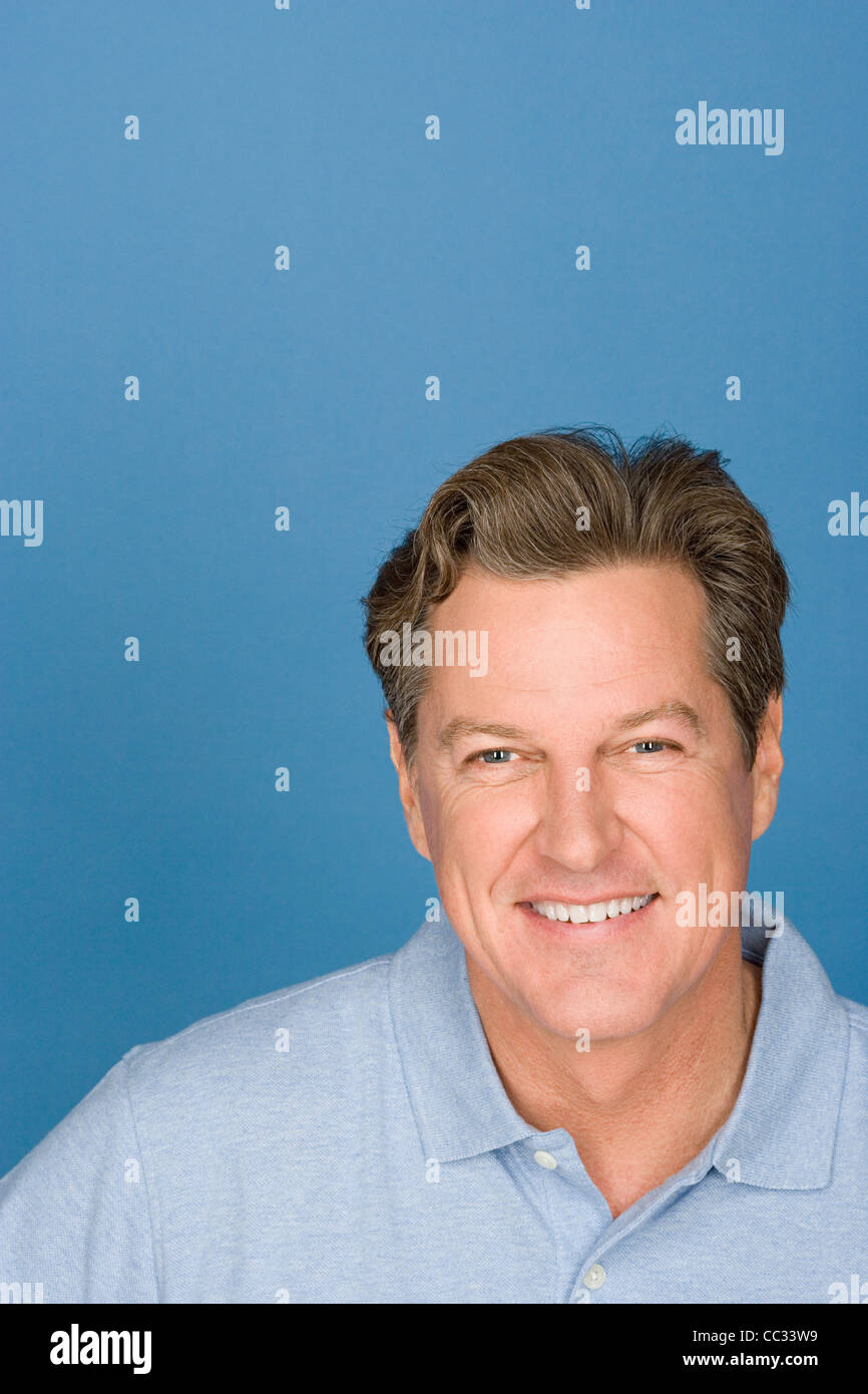Ritratto di uomo maturo Foto Stock