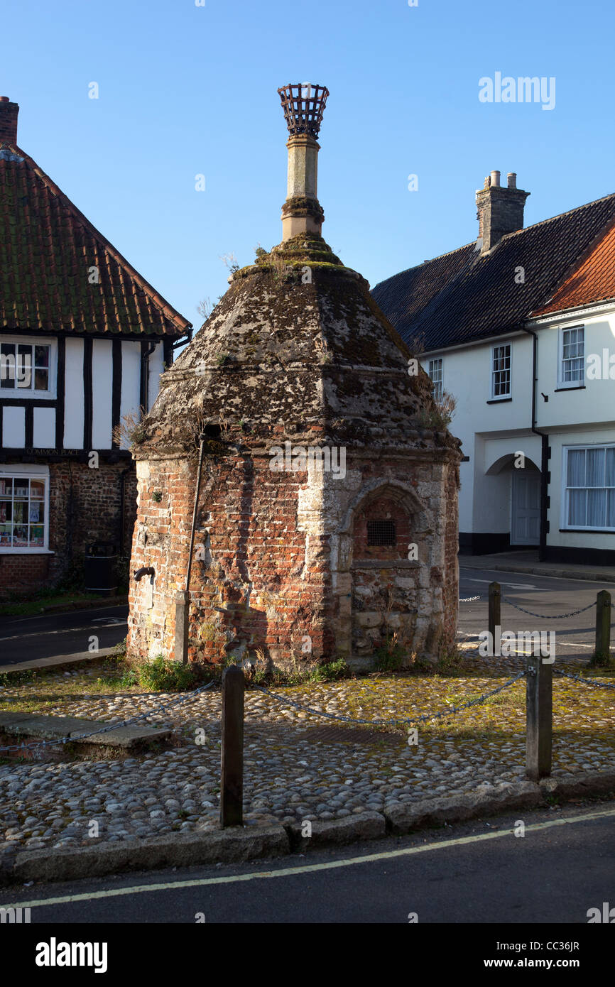 Il cieco o Casa Borgo Vecchio carcere di collegamento meccanico poco Walsingham Norfolk Foto Stock