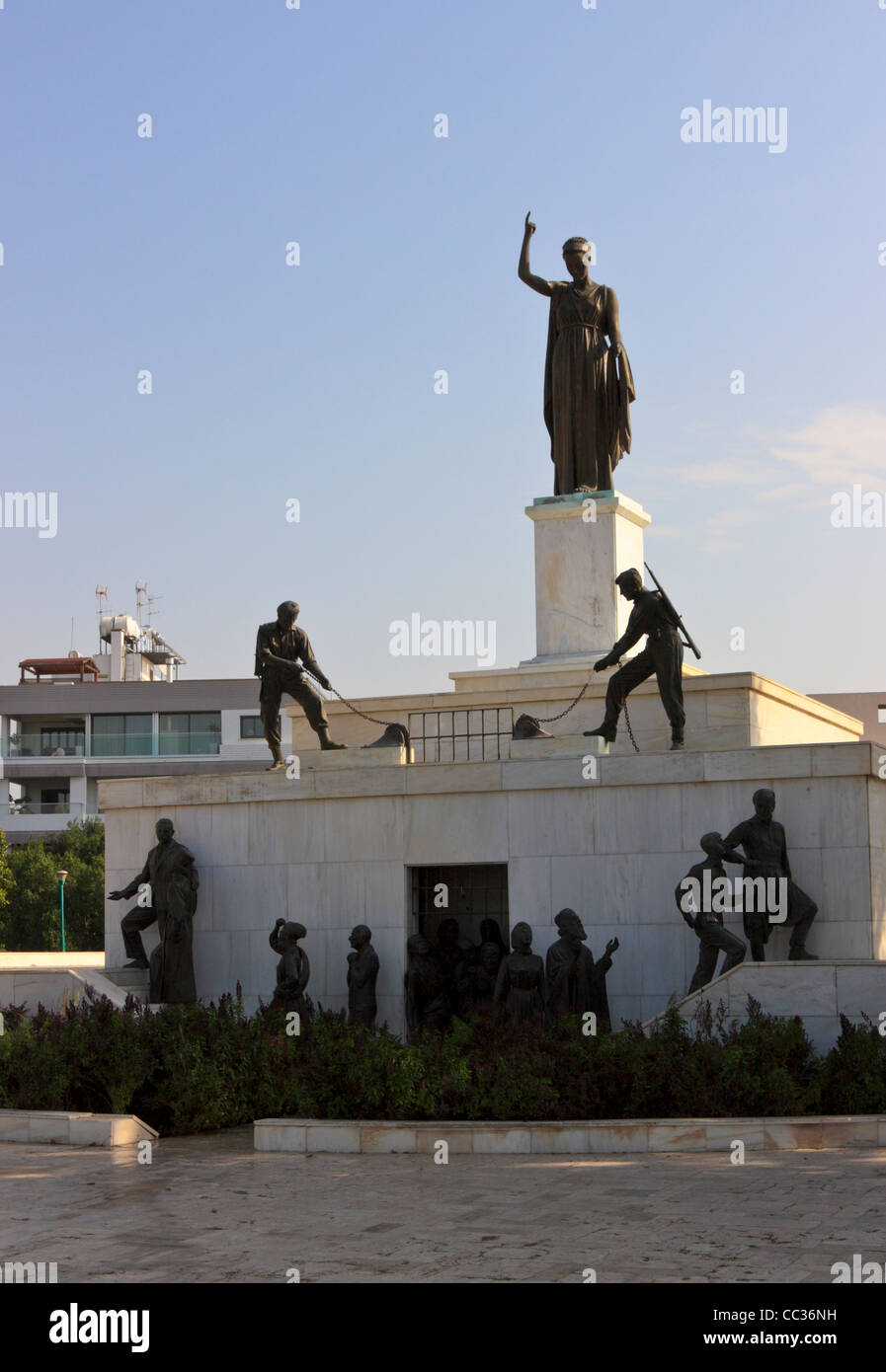 Il Monumento alla libertà di Nicosia, Cipro Foto Stock