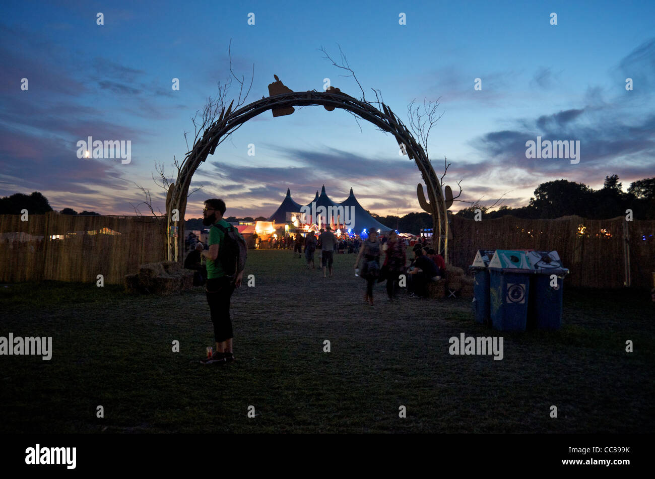 Fine della strada Festival 2011 Foto Stock