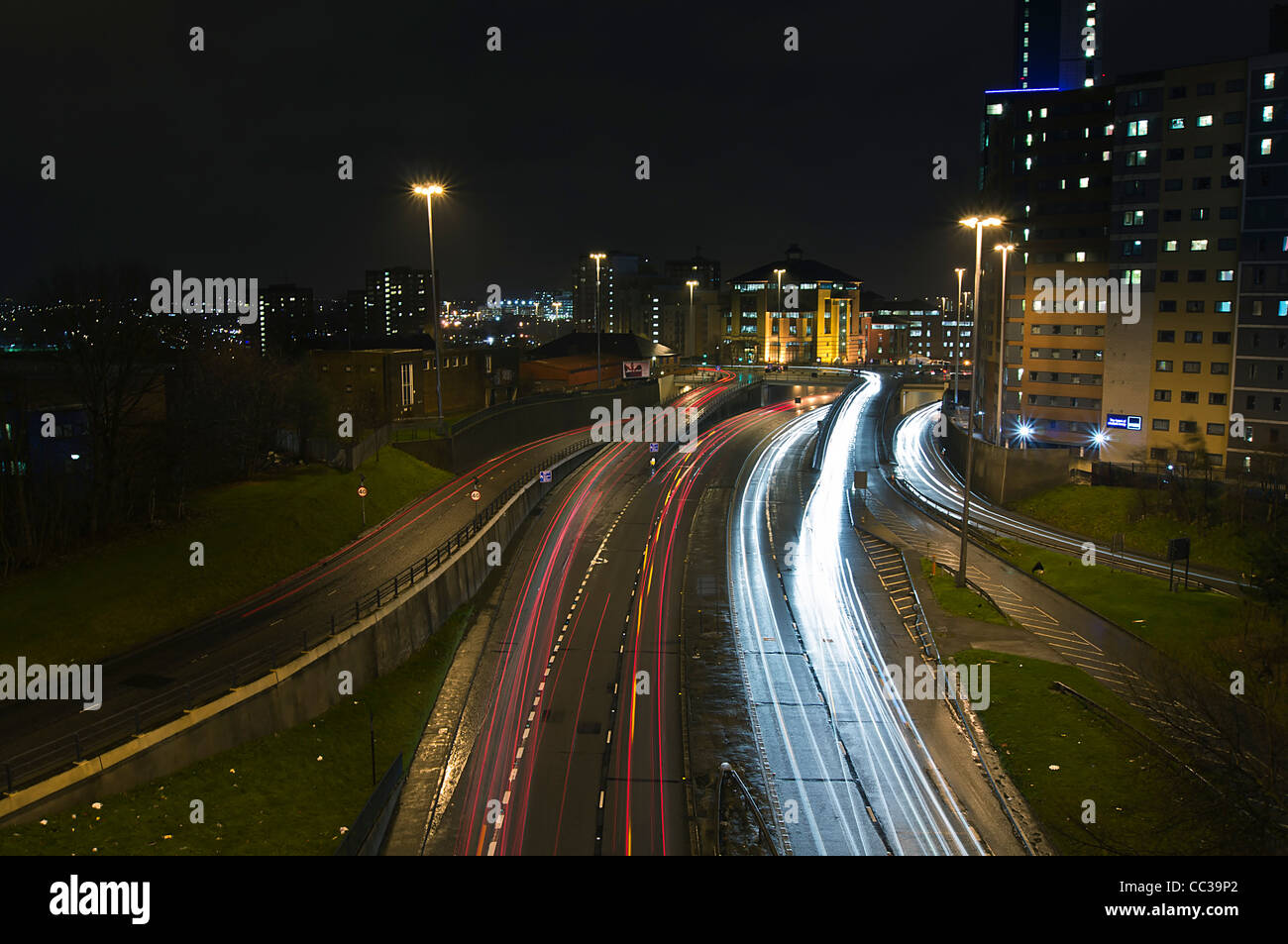 Leeds Inner Ring Road Foto Stock