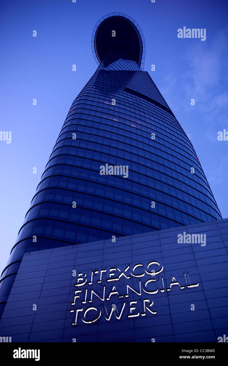 Bitexco torre finanziaria Ho Chi Minh City Vietnam Foto Stock