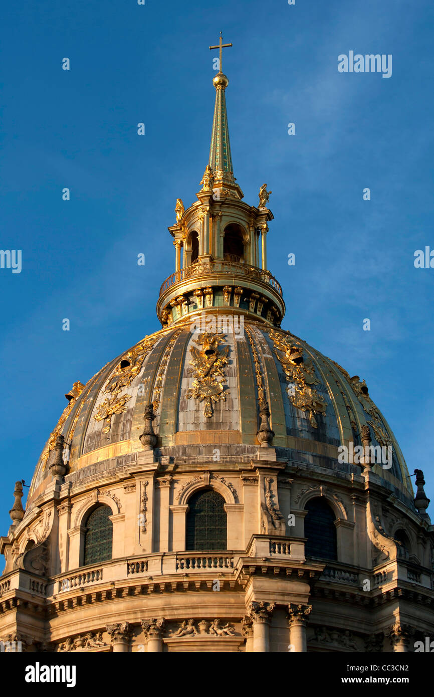 Chiesa Dome a Les Invalides, Parigi, Francia Foto Stock