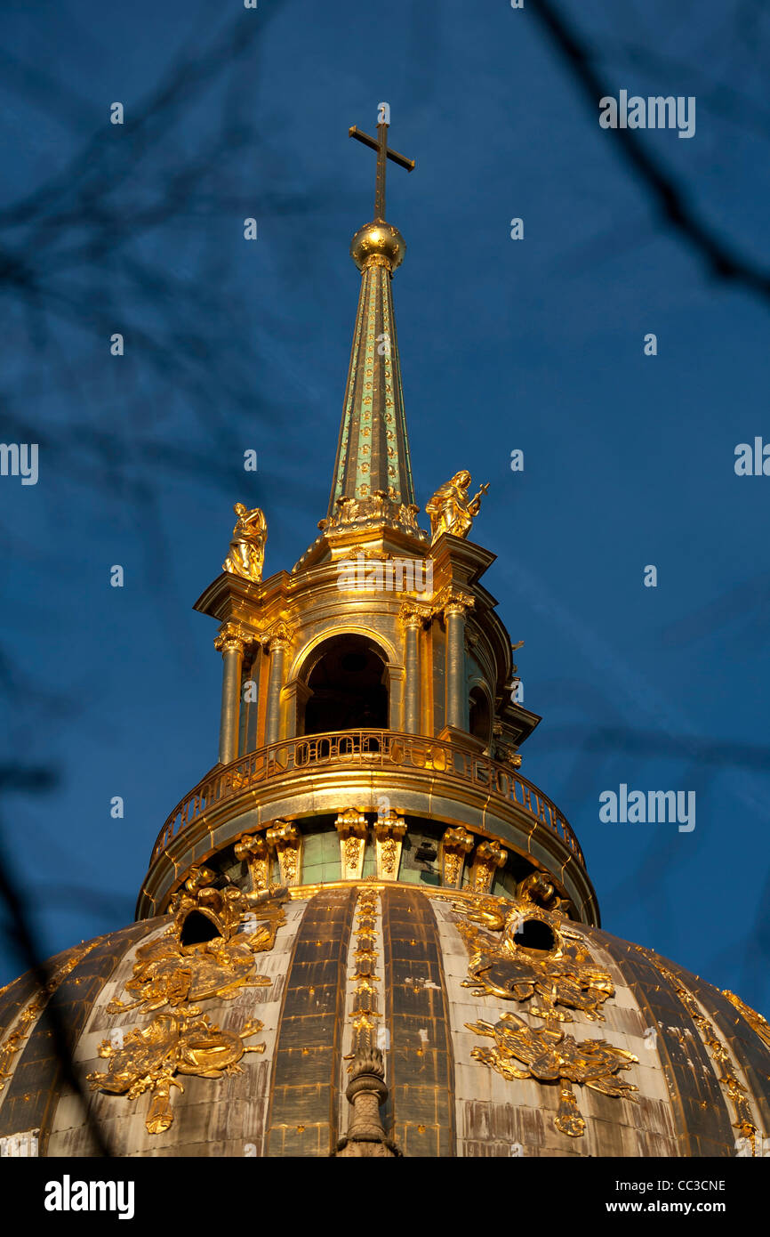 Chiesa Dome a Les Invalides, Parigi, Francia Foto Stock