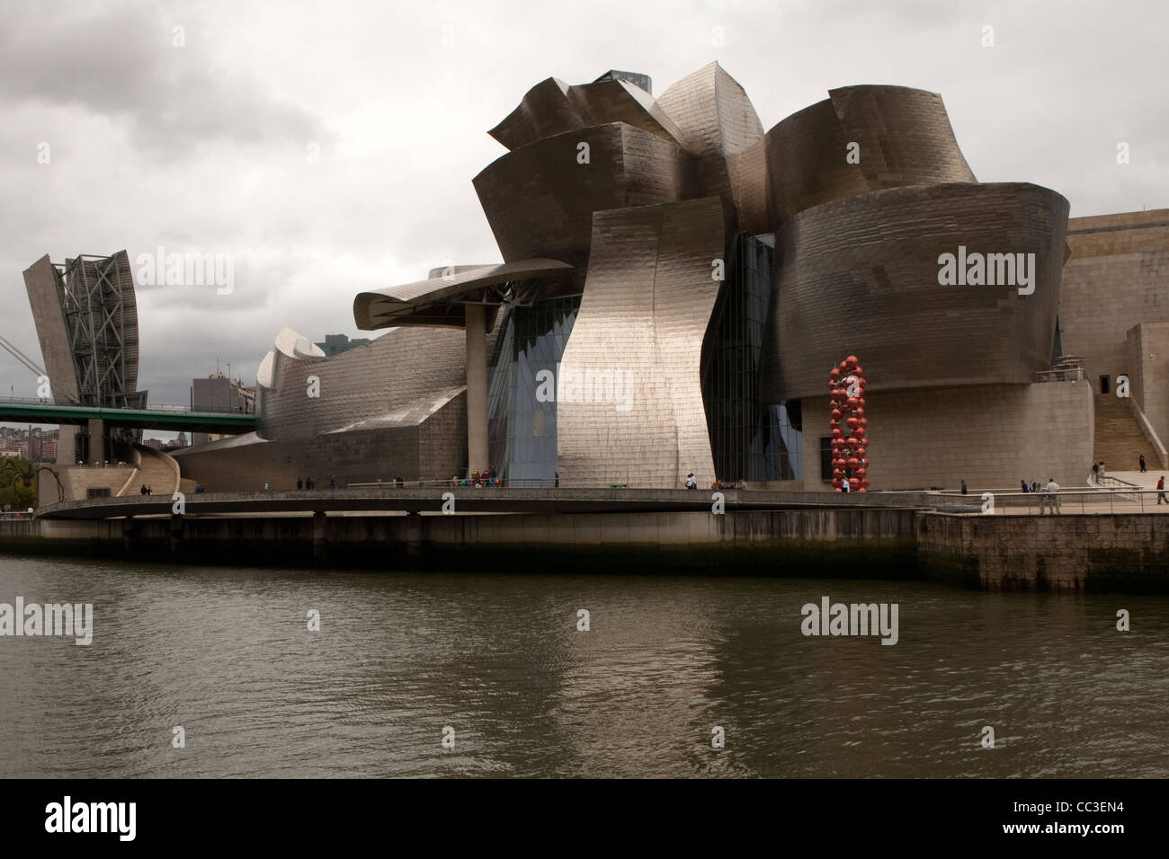 Museo Guggenheim, Bilbao, Spagna Foto Stock