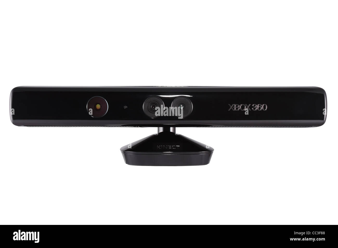 XBOX sensore Kinect isolati su sfondo bianco Foto Stock