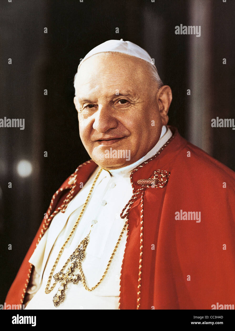 Papa Giovanni XXIII (1881-1963) che regnò come Papa dal 1958. Foto Stock