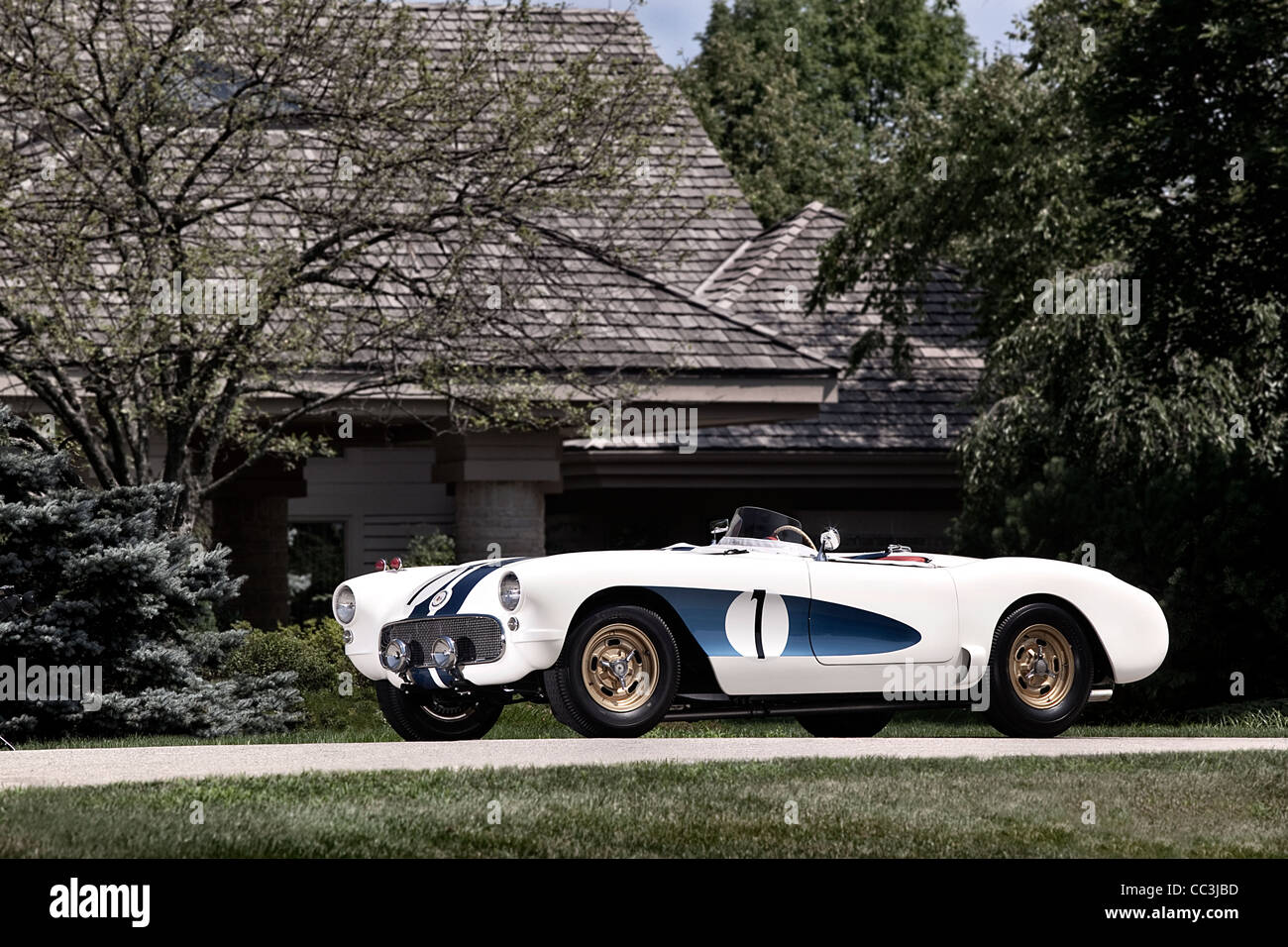 1956 Chevrolet Corvette SR Foto Stock