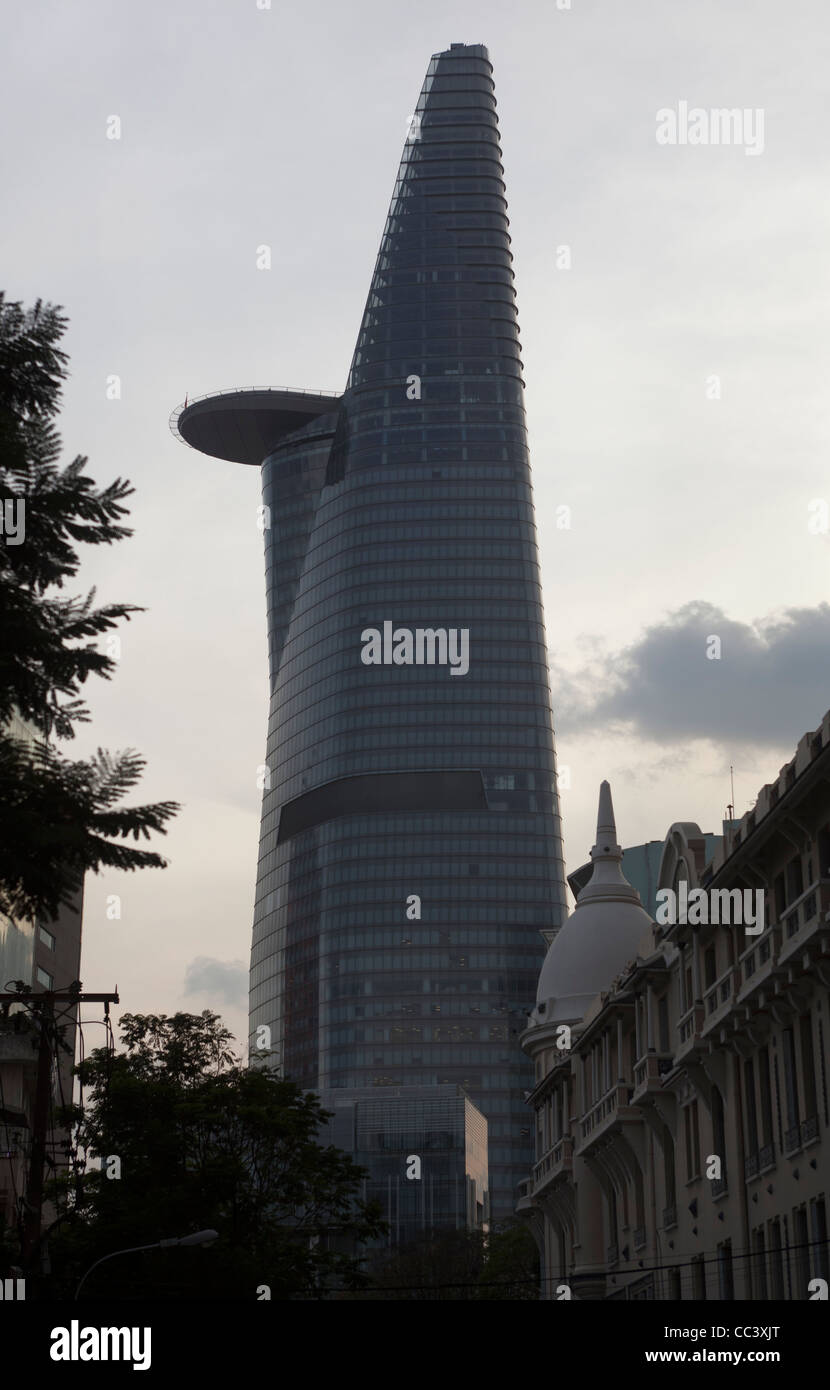 Bitexco torre finanziaria Ho Chi Minh City Vietnam Foto Stock