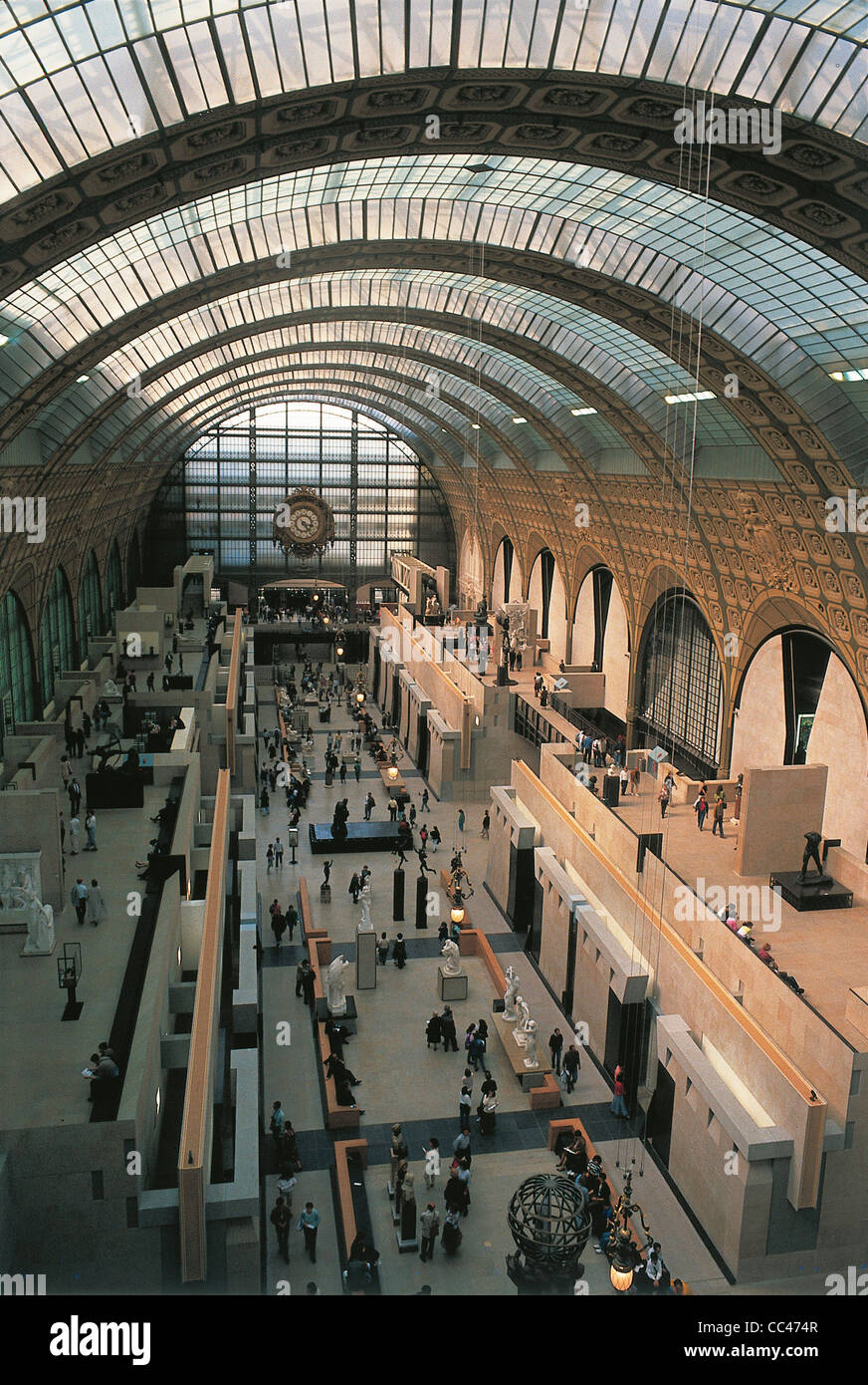 Francia - Ile-De-Francia - Parigi (Patrimonio Mondiale dell'Unesco, 1991). Il Museo d' Orsay (Musee D'Orsay), Interno Foto Stock