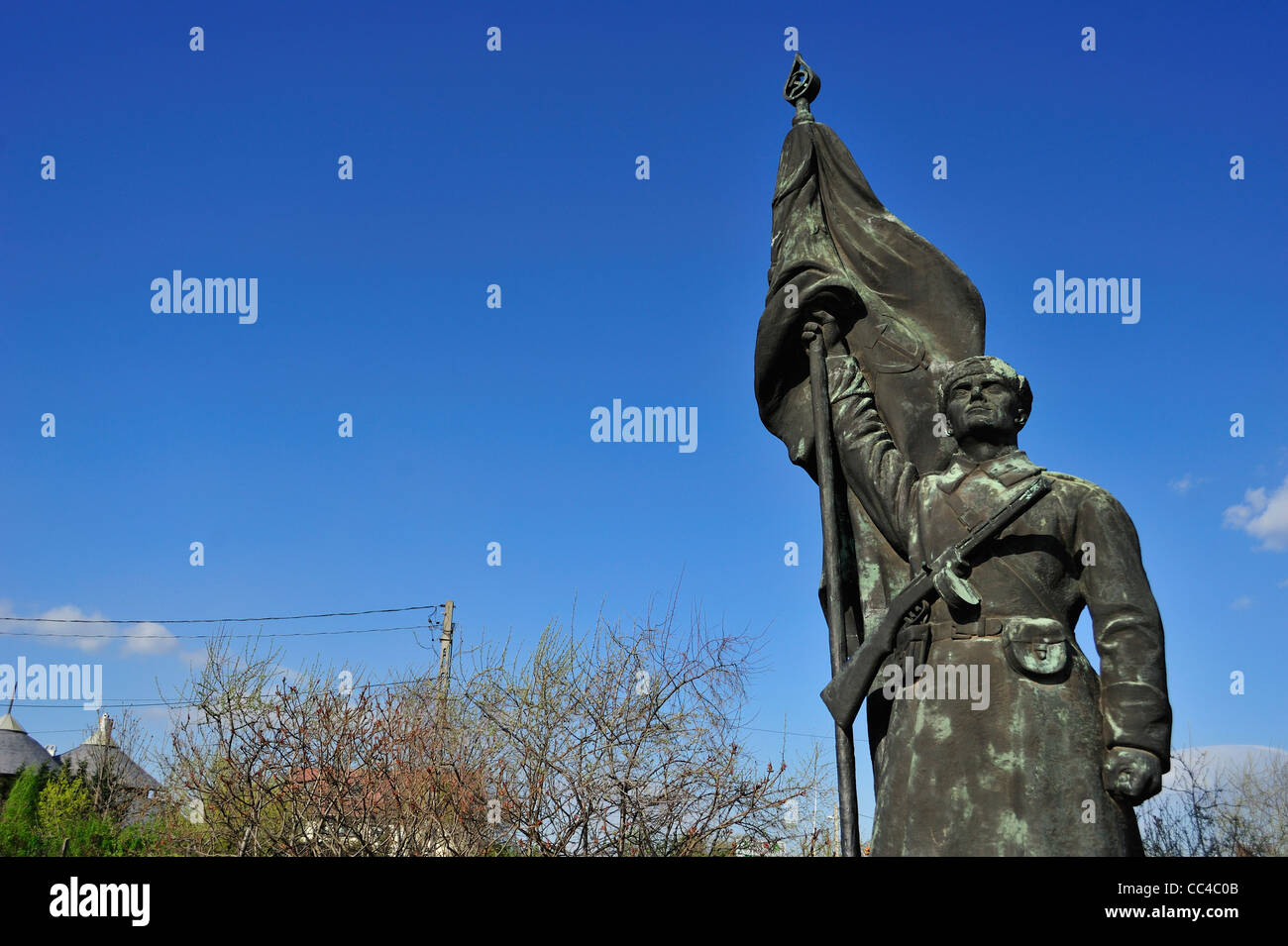 Il Monumento della Liberazione, Memento Park, Budapest, Ungheria Foto Stock