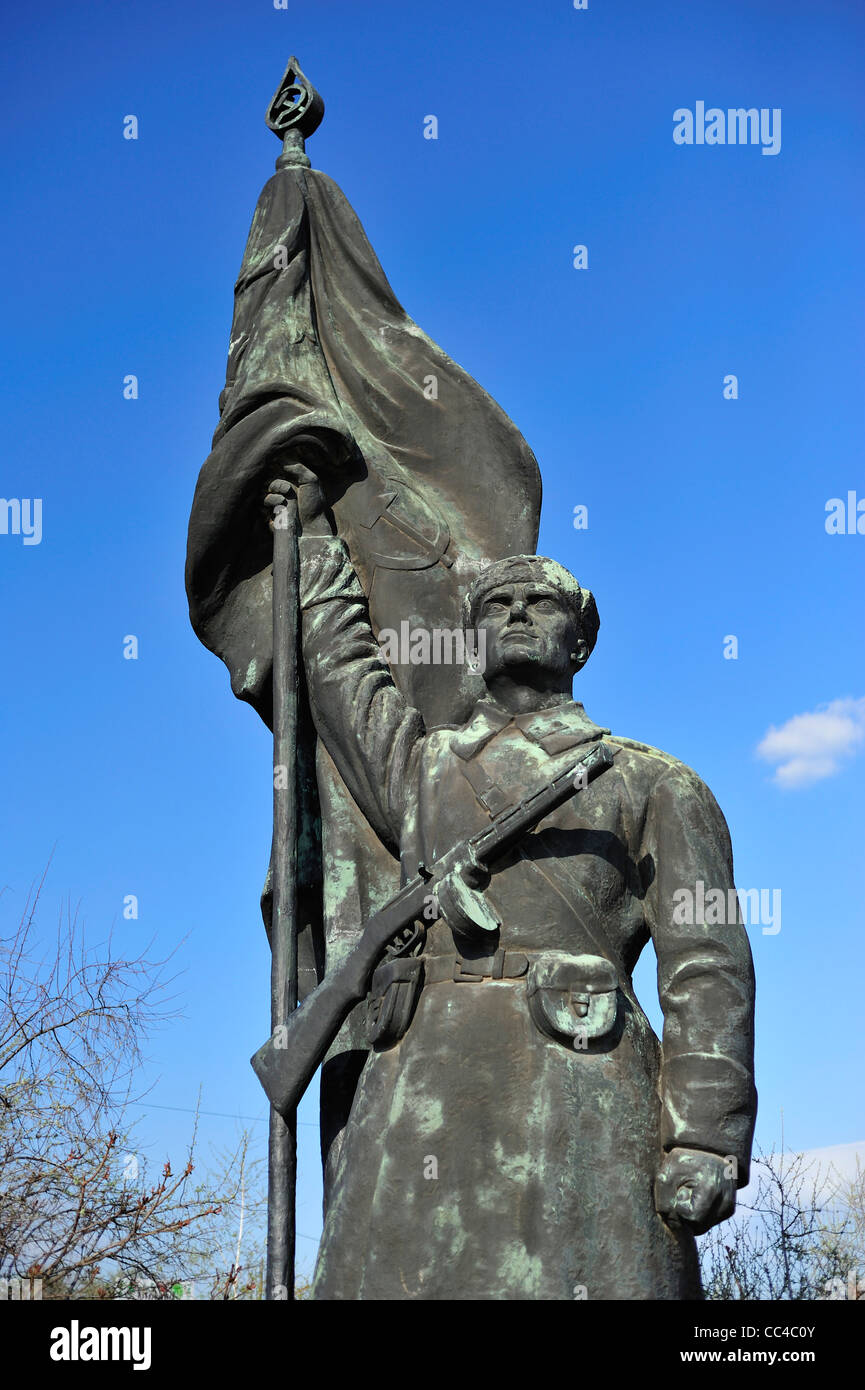 Il Monumento della Liberazione, Memento Park, Budapest, Ungheria Foto Stock