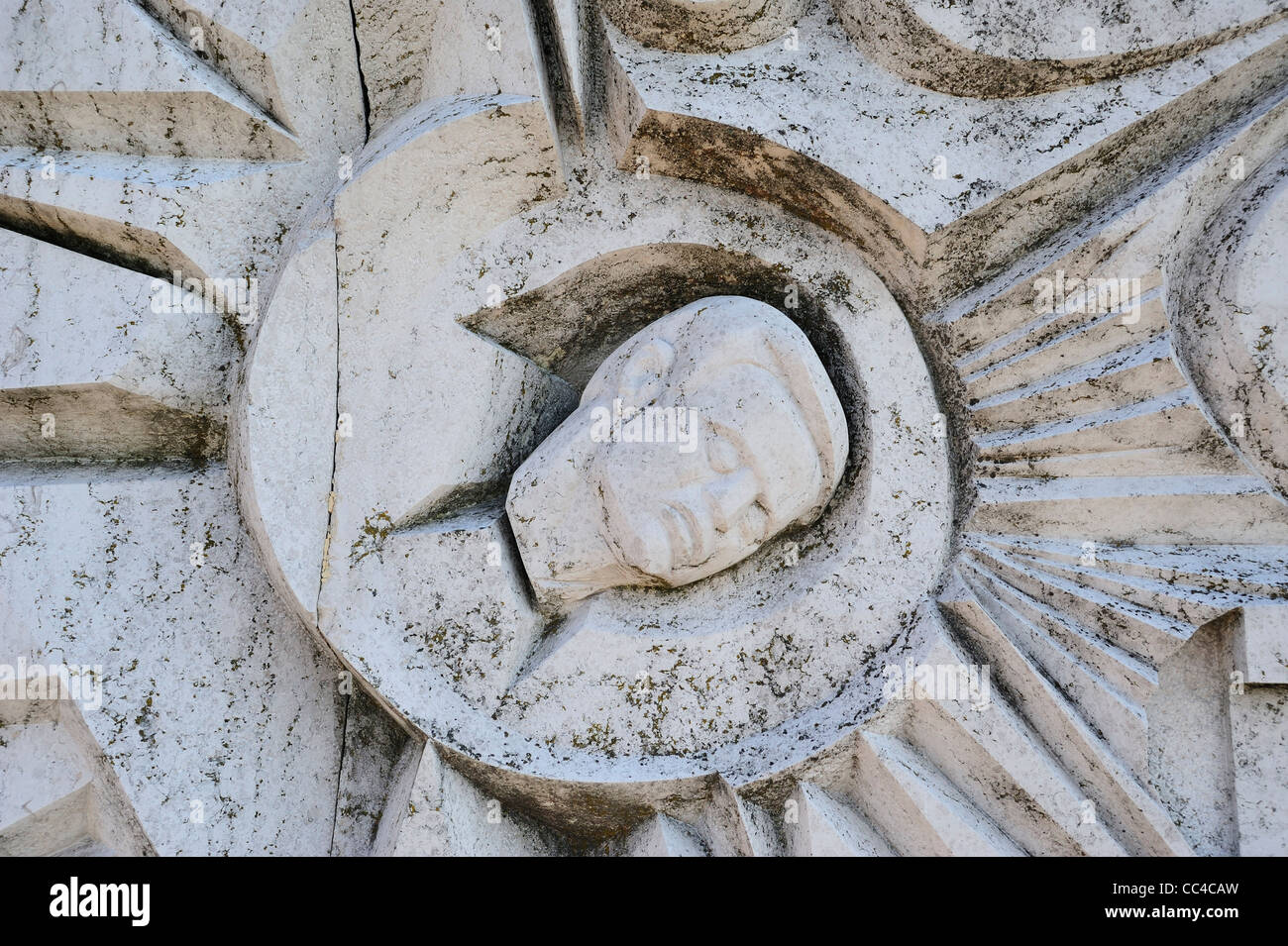 Gli eroi dei popoli Power Memorial, Memento Park, Budapest, Ungheria Foto Stock