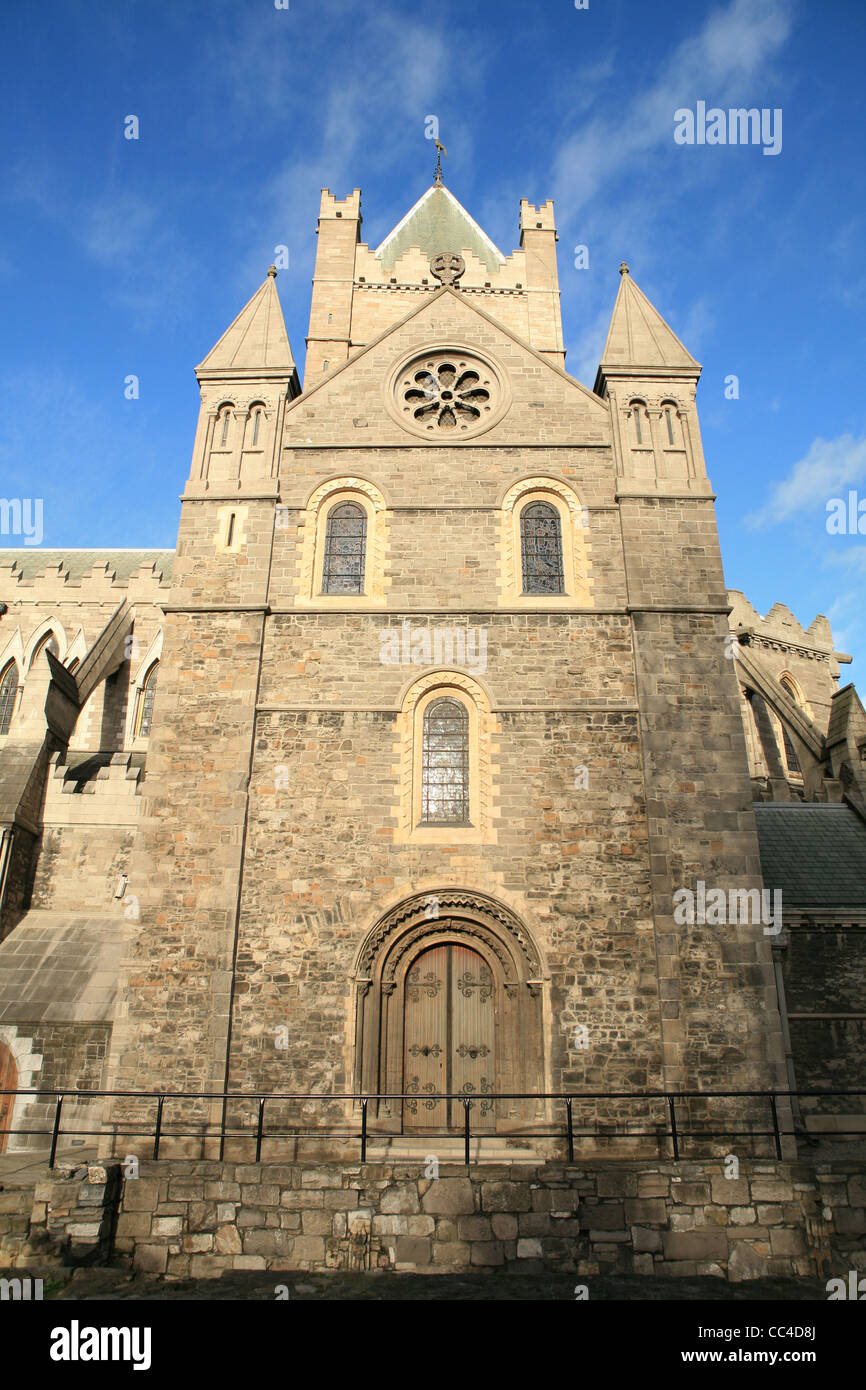 La cattedrale di Christchurch . Dublino . L'Irlanda Foto Stock