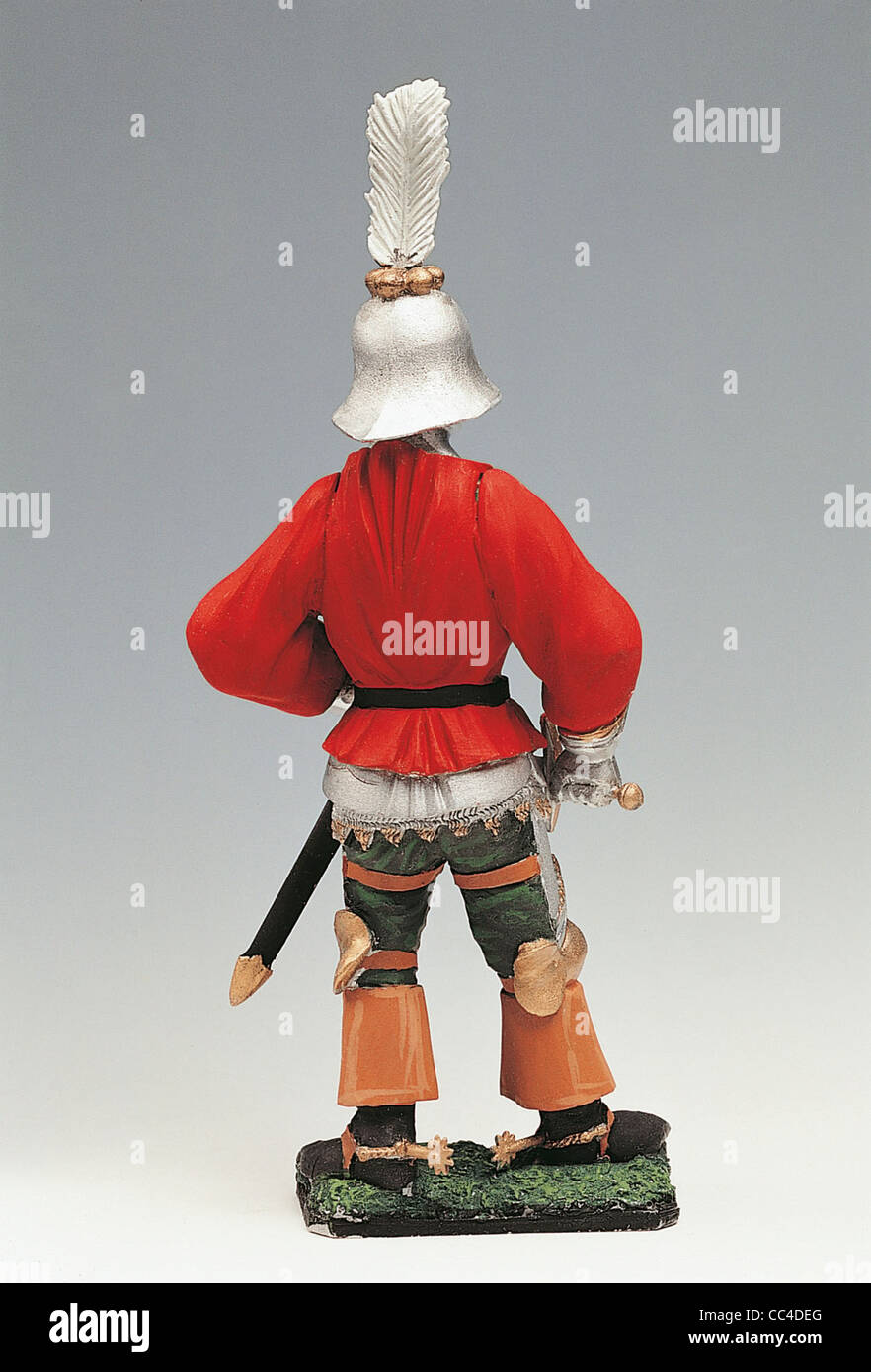 La raccolta: soldati in inglese Knight Armour Armour stile tardo gotico della fine del quindicesimo secolo. Foto Stock