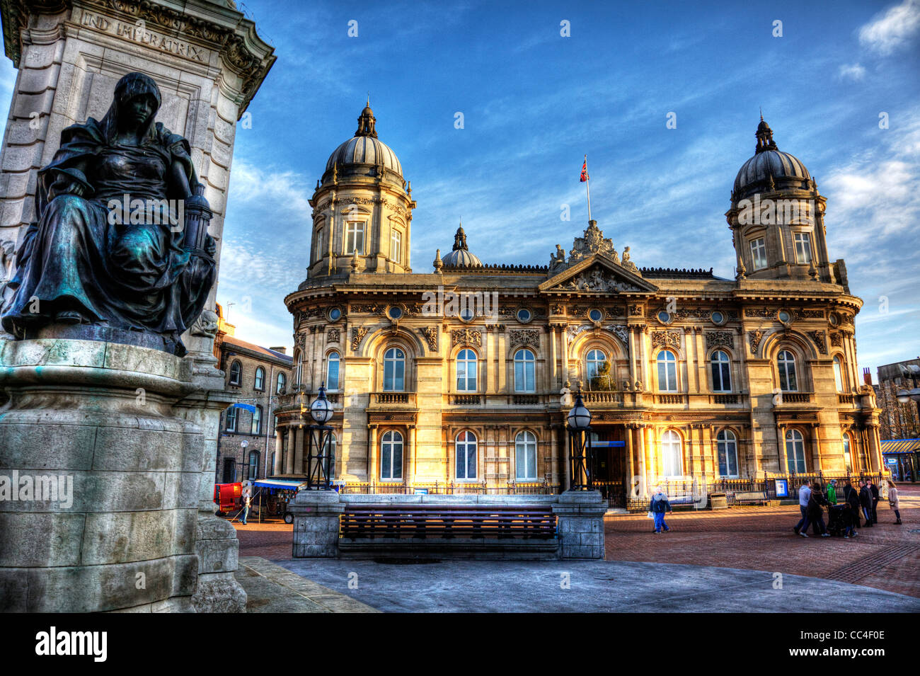 Scafo Maritime Museum, Centro di Hull tonemapped HDR Image per colori vibranti Foto Stock