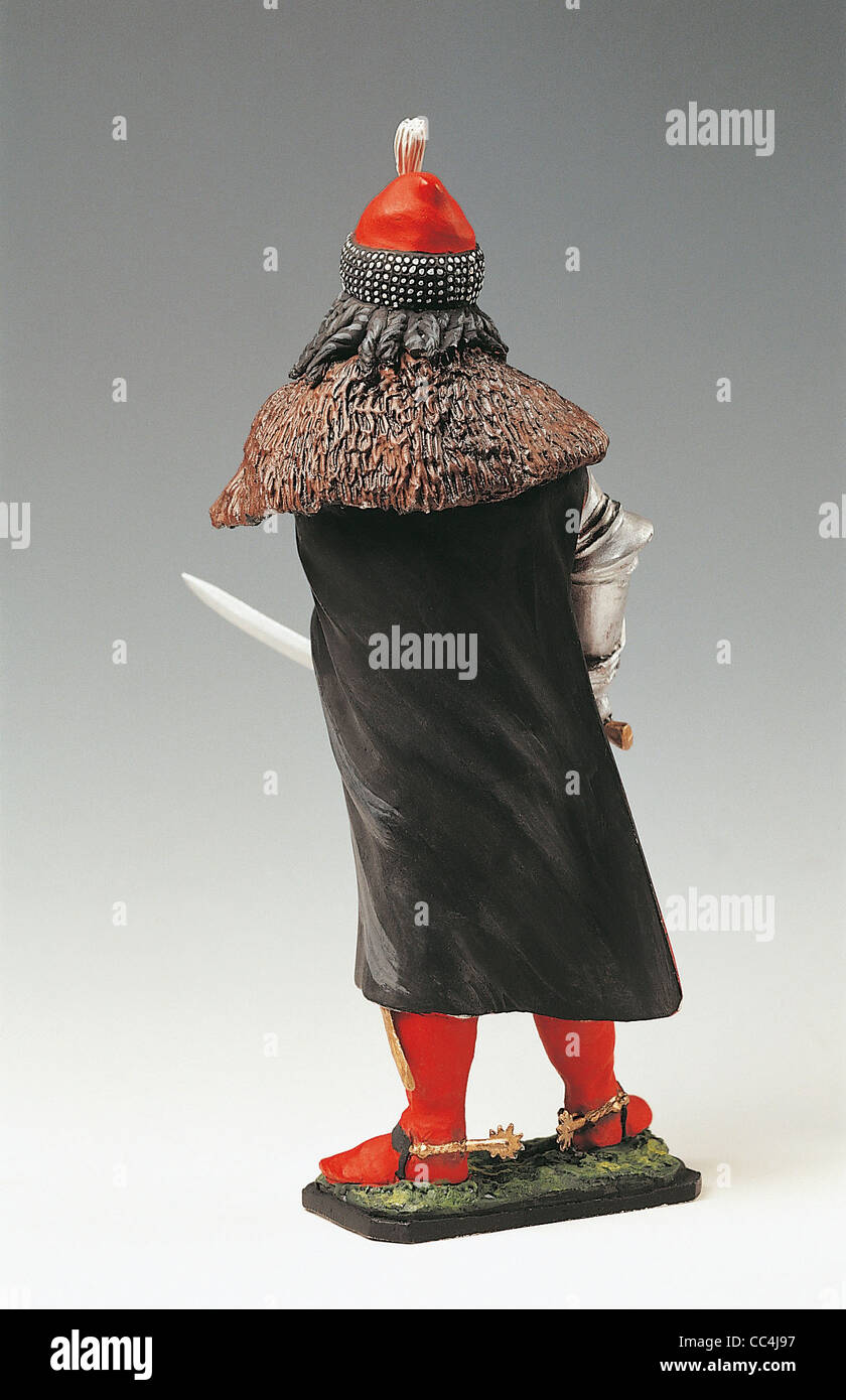 La raccolta: soldati in Sud Armour Armour Vlad III Dracula 'a metà del XV secolo Foto Stock