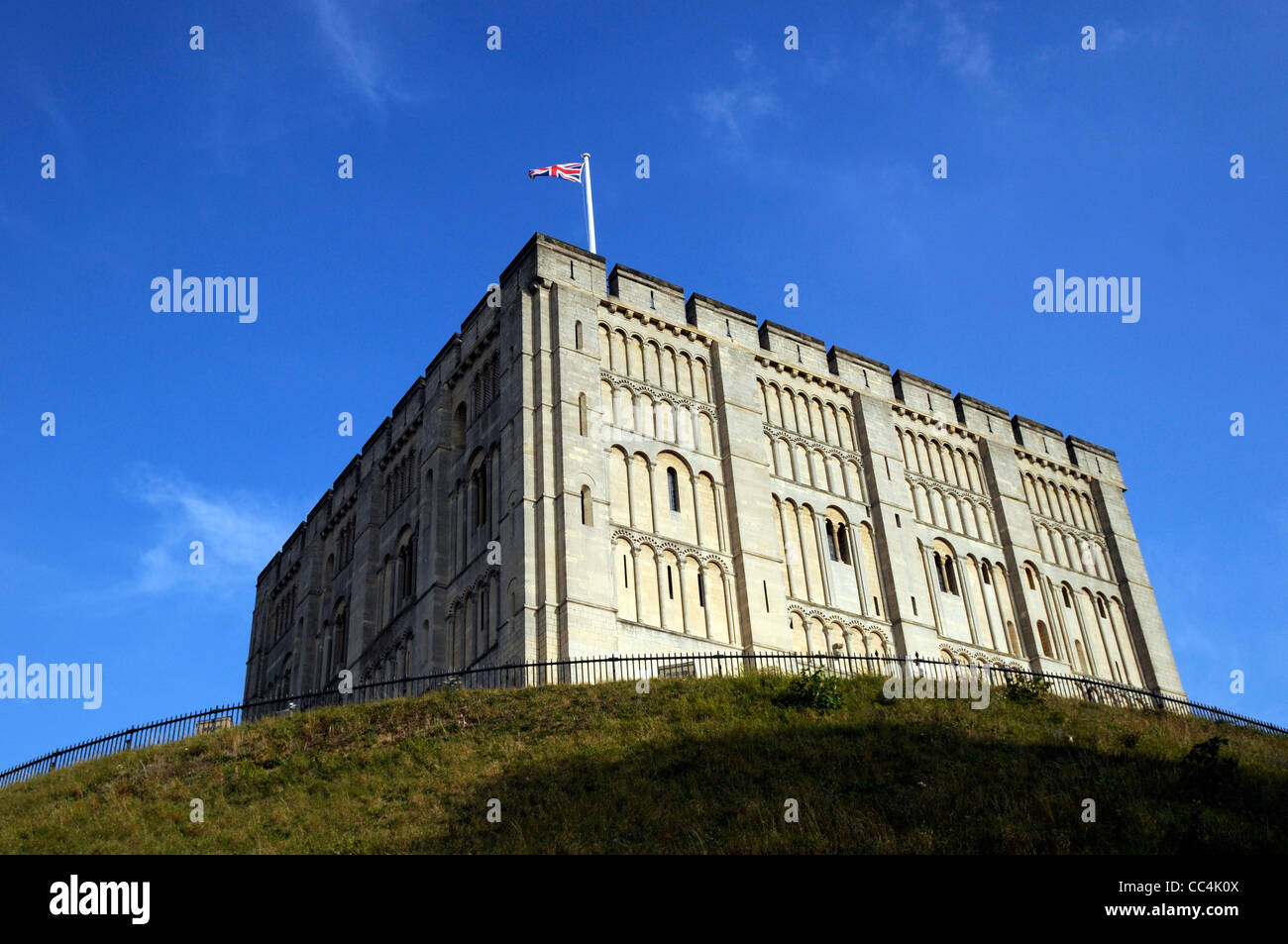 Norwich Castle tenere Foto Stock