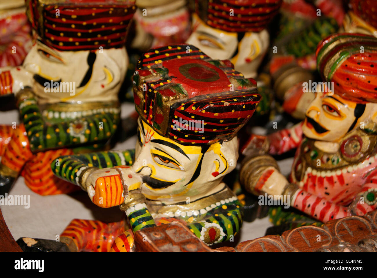 Bellissima Jaipur artefatti su Jaipur unito Foto Stock