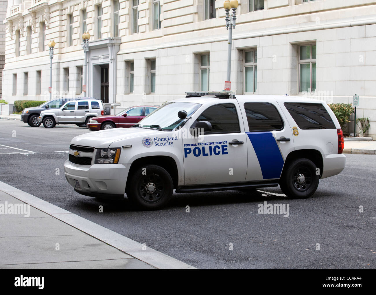 Noi Homeland Security auto della polizia - Washington DC, Stati Uniti d'America Foto Stock