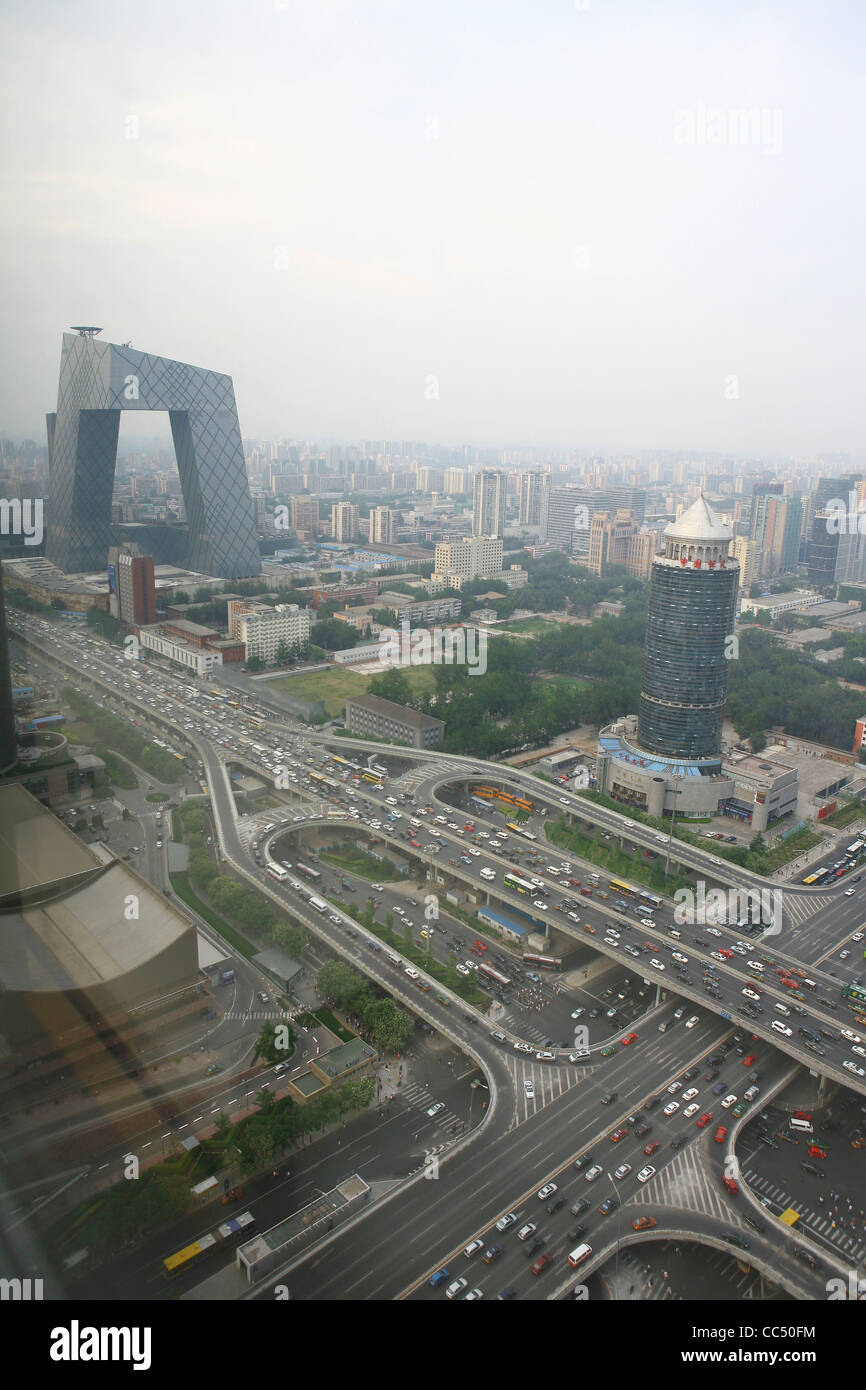 Central Business District, Pechino, Cina Foto Stock