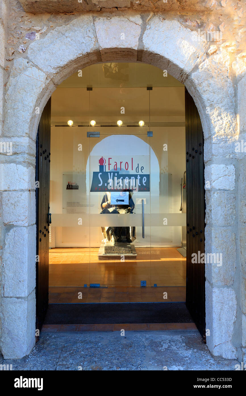 Sao Vicente, Portogallo,più lontana a sud ovest punto in Europa. Foto Stock