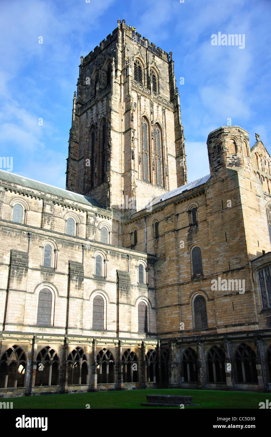 La Cattedrale di Durham, Durham, County Durham, England, Regno Unito Foto Stock