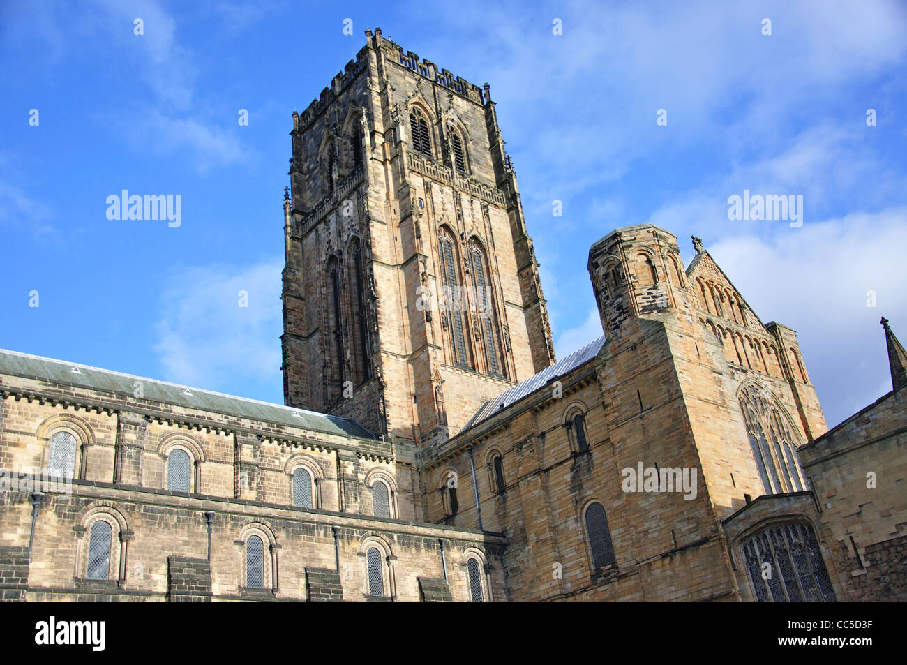 La Cattedrale di Durham, Durham, County Durham, England, Regno Unito Foto Stock
