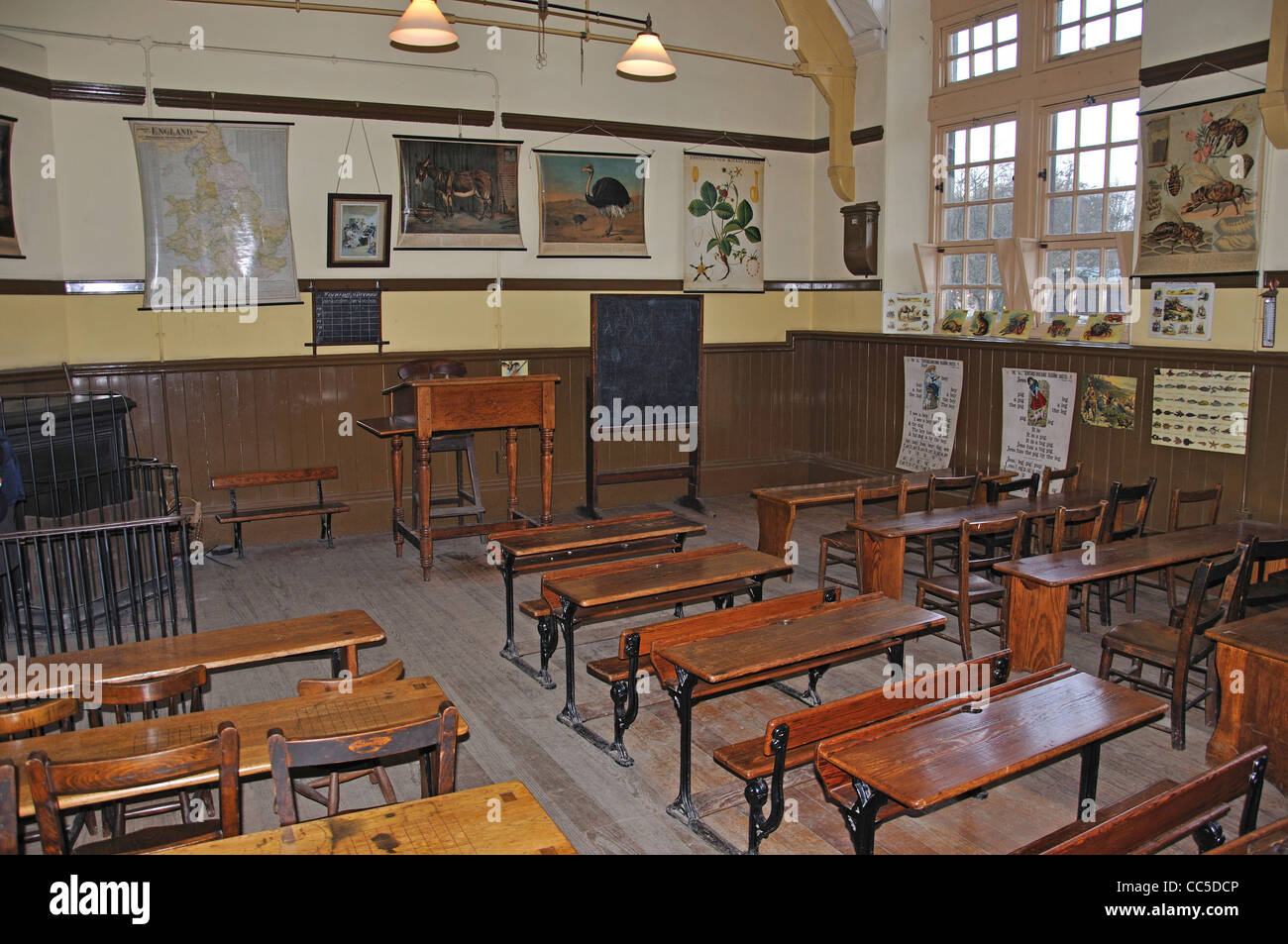 Beamish, l'Inghilterra del Nord Open Air Museum vicino a Stanley, County Durham, England, Regno Unito Foto Stock