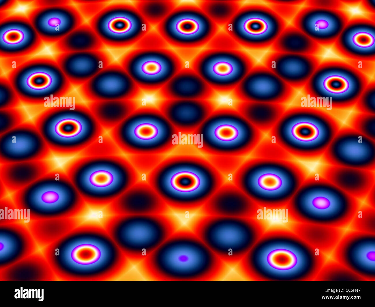 Reticolo del cerchio Foto Stock