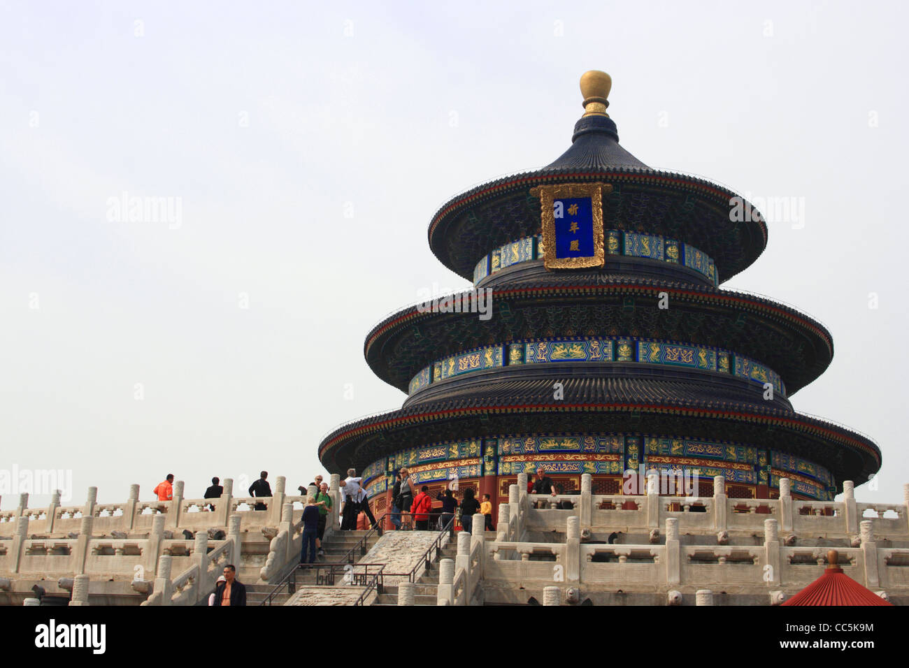 La sala di preghiera per i buoni raccolti, il Tempio del Cielo a Pechino, Cina Foto Stock