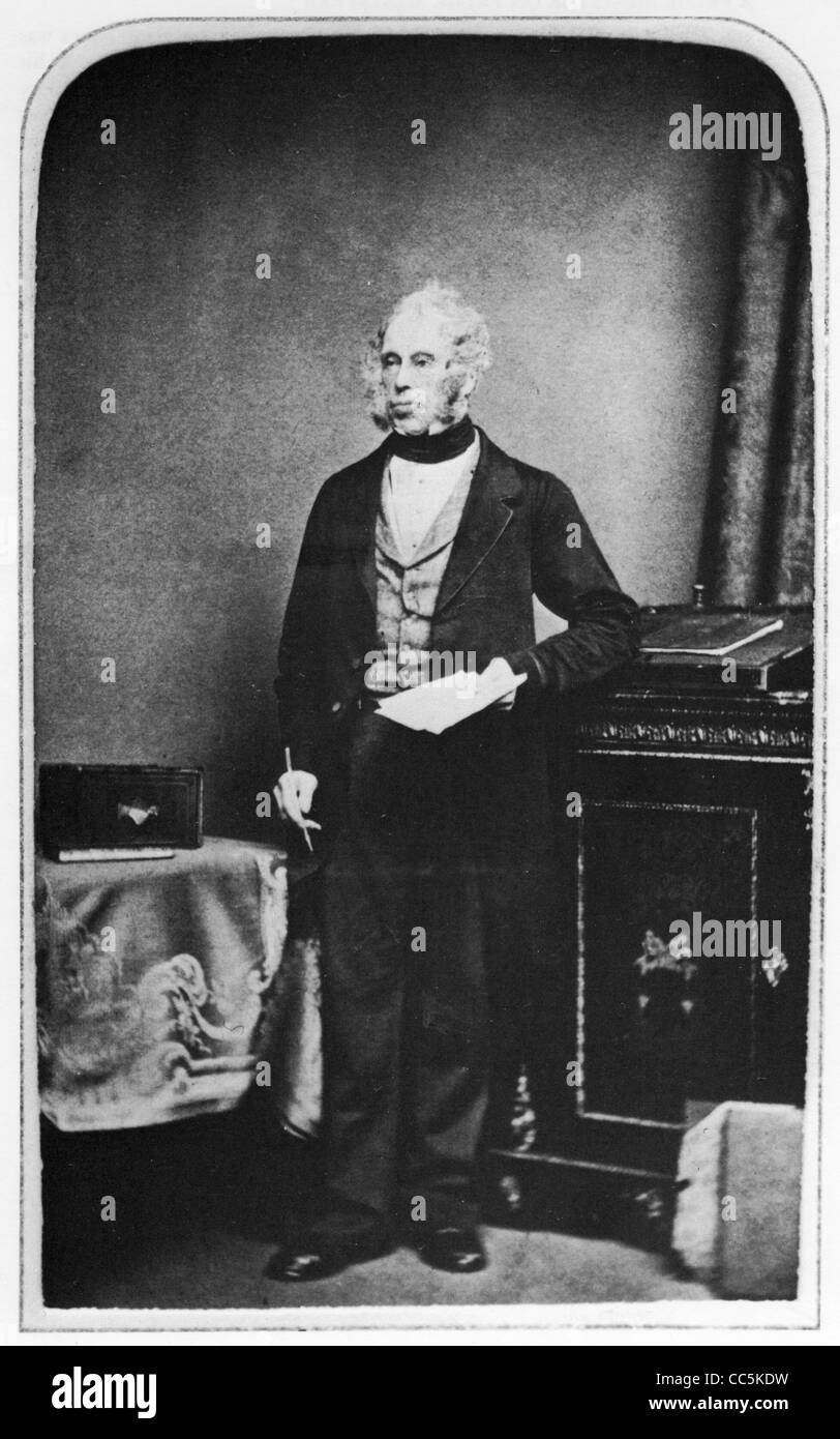 HENRY JOHN TEMPLE, terzo VISCONTE PALMERSTON (1784-1865) statista britannico e due volte Primo Ministro, qui circa 1850 Foto Stock