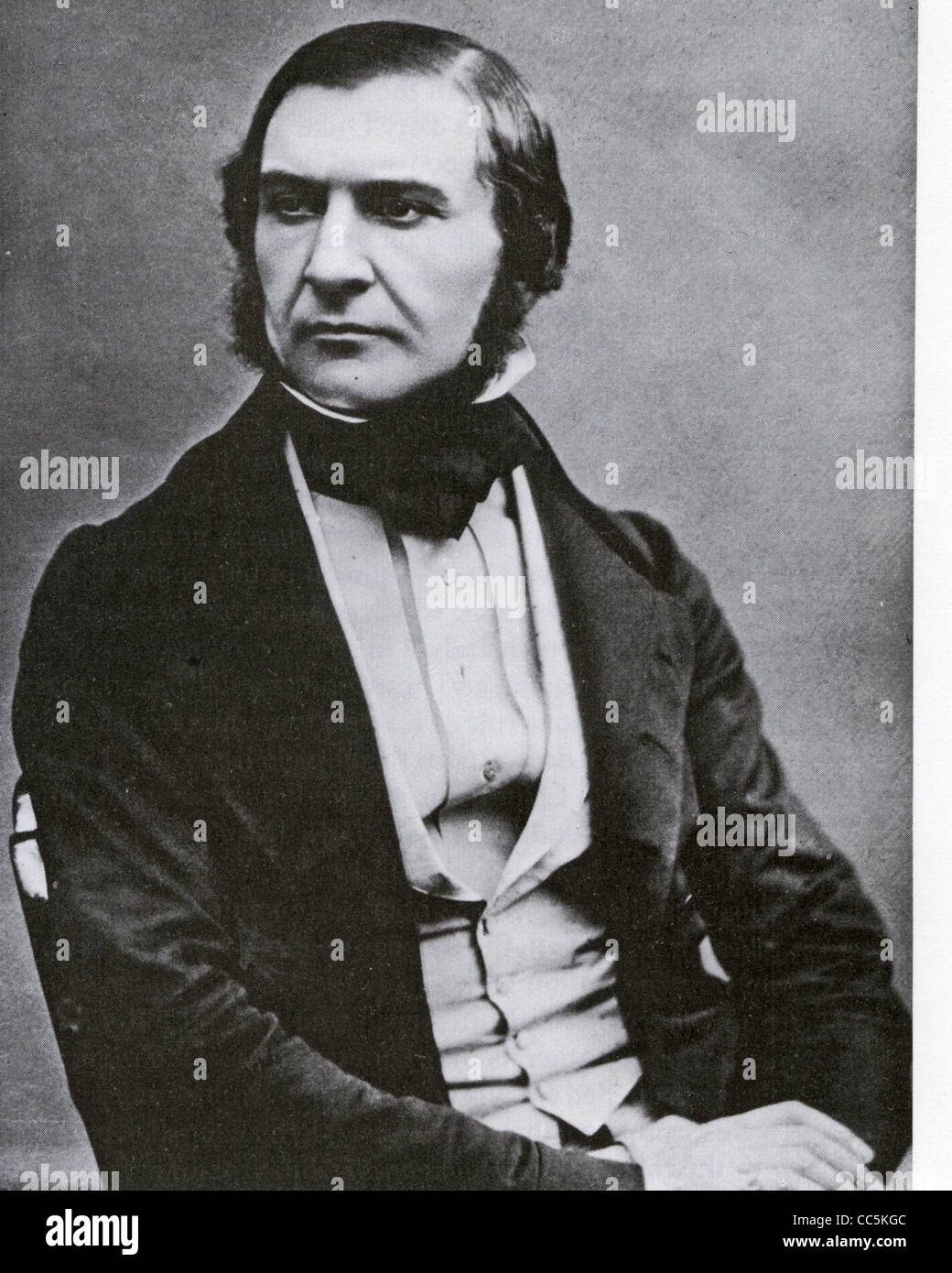 WILLIAM EWART GLADSTONE (1809-1898) statista inglese Foto Stock