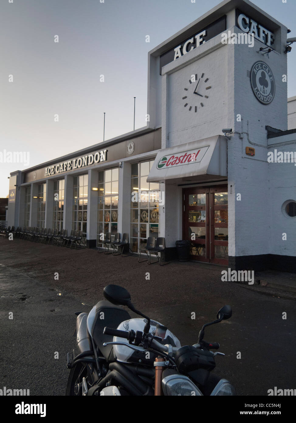 Ace Café,Londra,Inghilterra Foto Stock