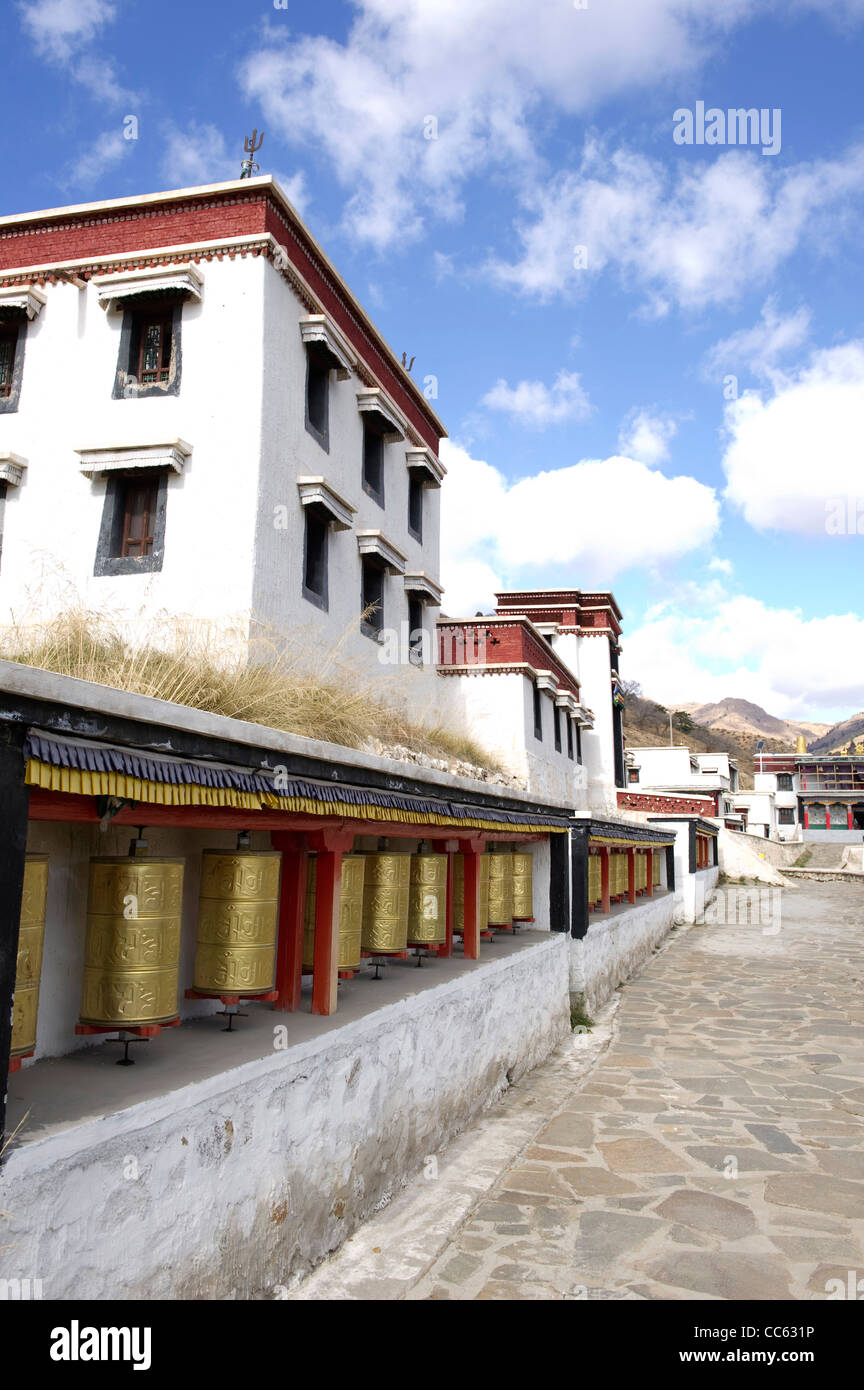 Wudangzhao Monastero, Baotou, Mongolia Interna, Cina Foto Stock