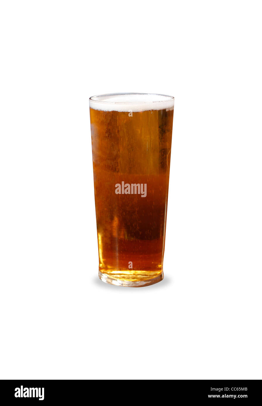 Pinta di birra Foto Stock