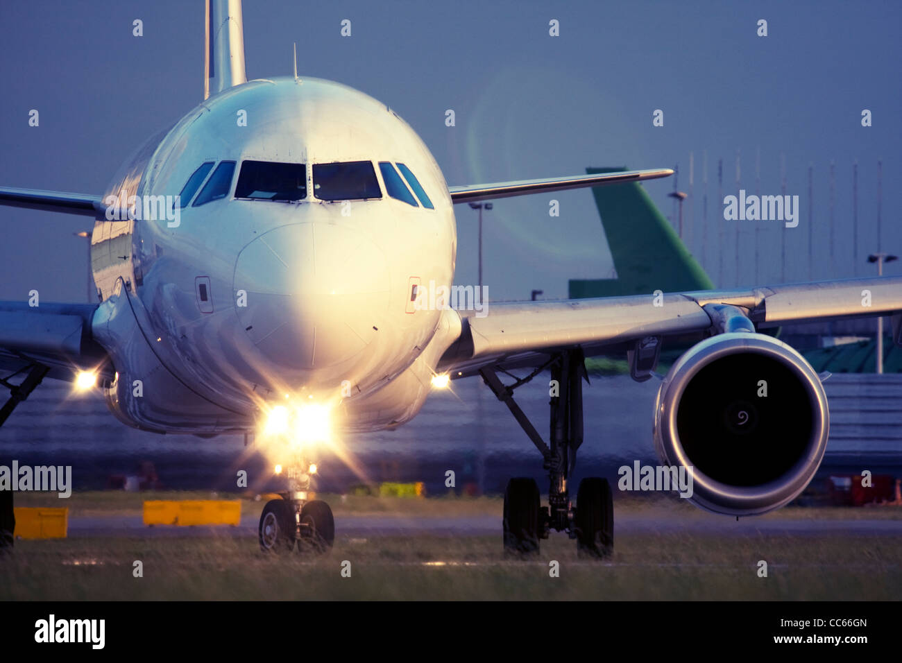 Aereo commerciale Foto Stock