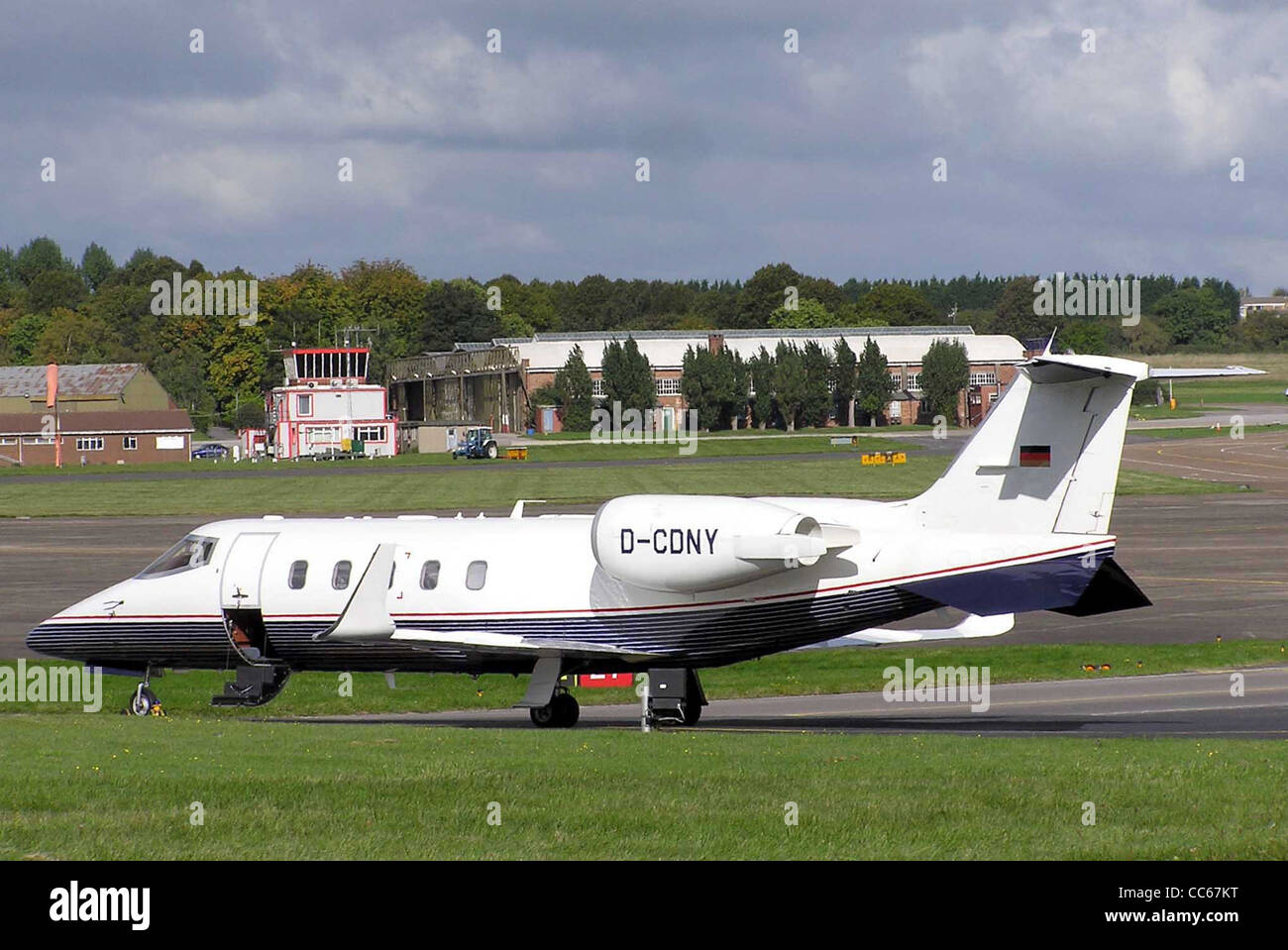 Learjet 60 business jet, registrazione tedesca D-CDNY. Foto Stock