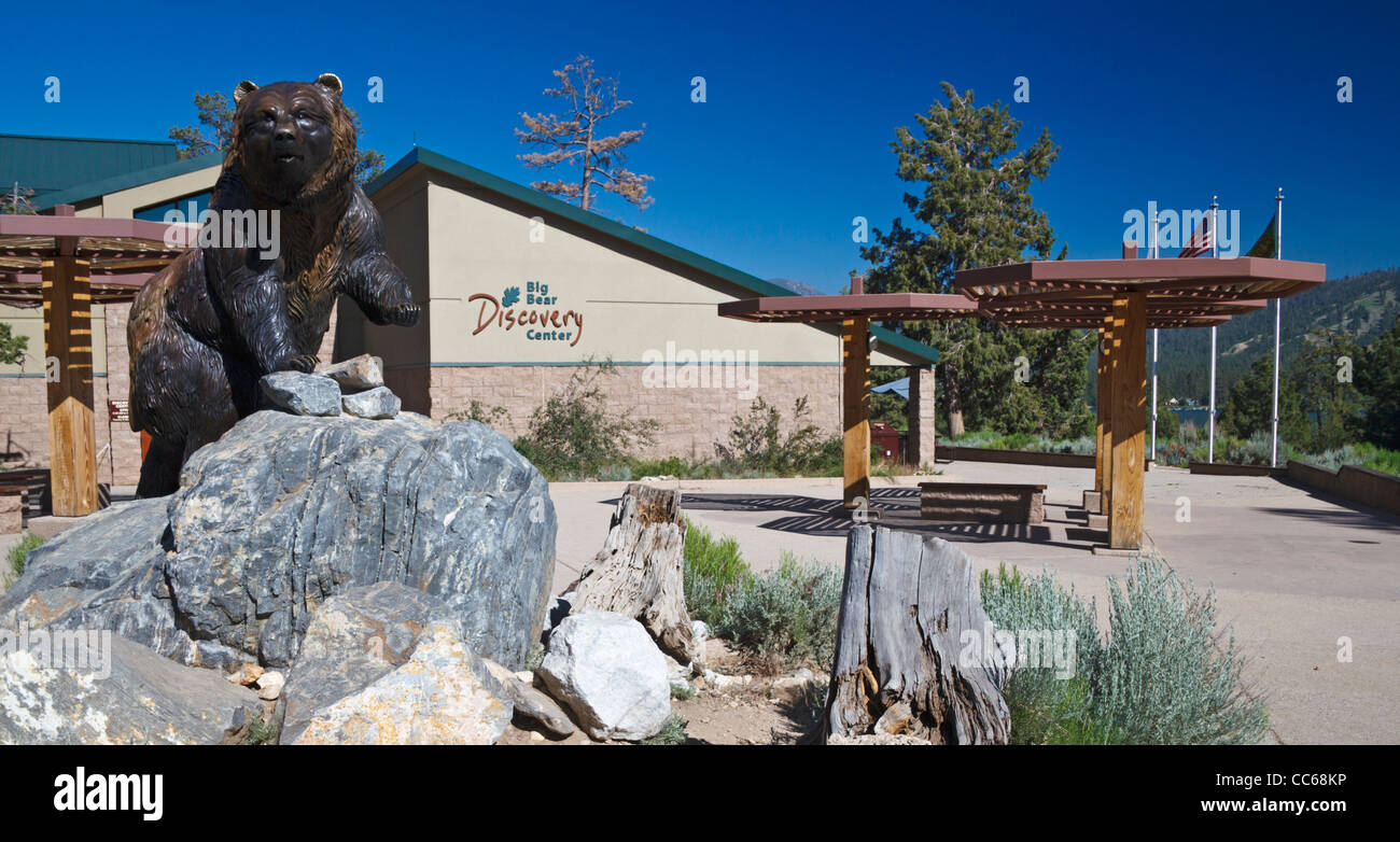 Il Big Bear Discovery Center a Big Bear Lake nella California del Sud Foto Stock