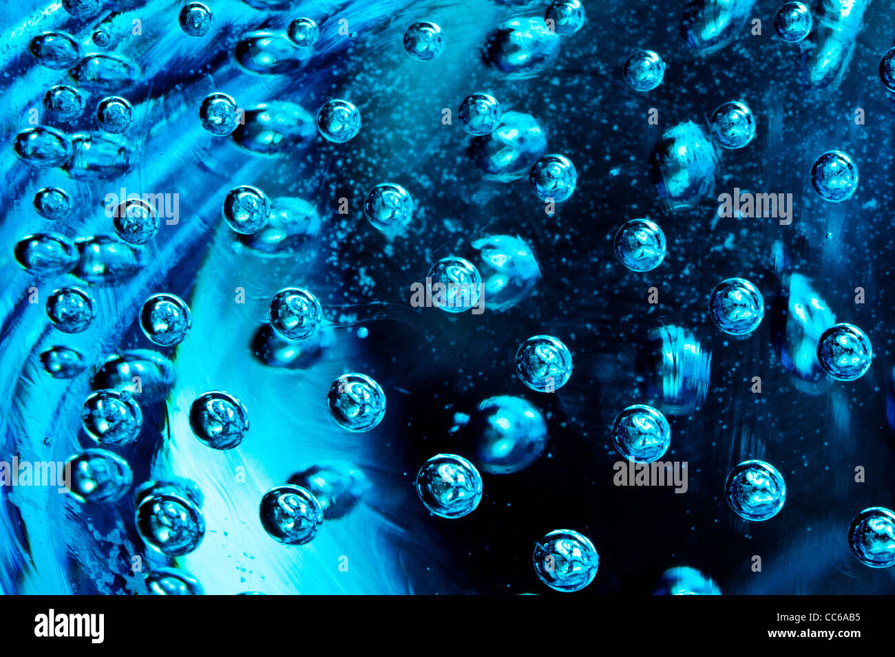 Un abstract close up di acqua Foto Stock