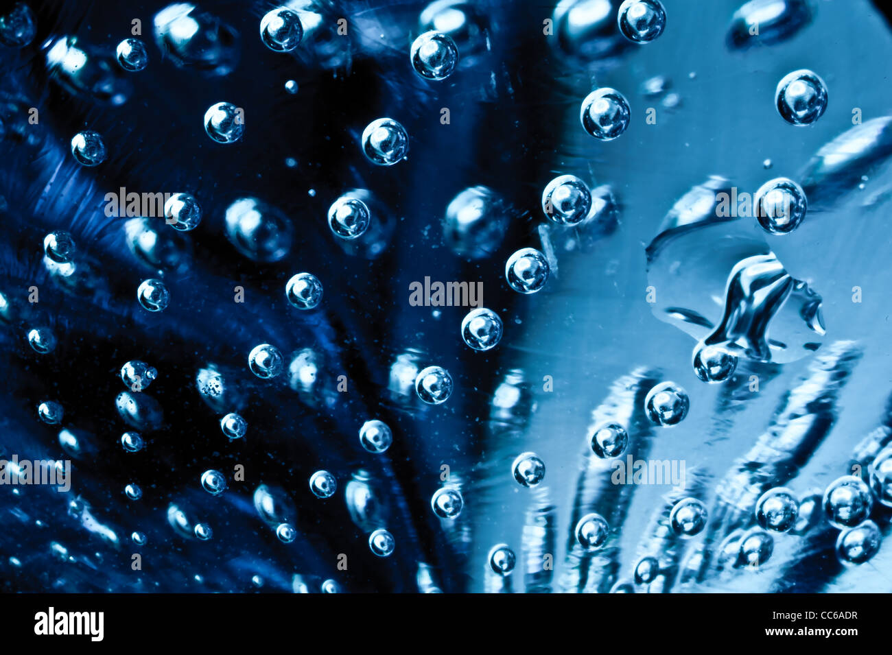 Un abstract close up di acqua Foto Stock