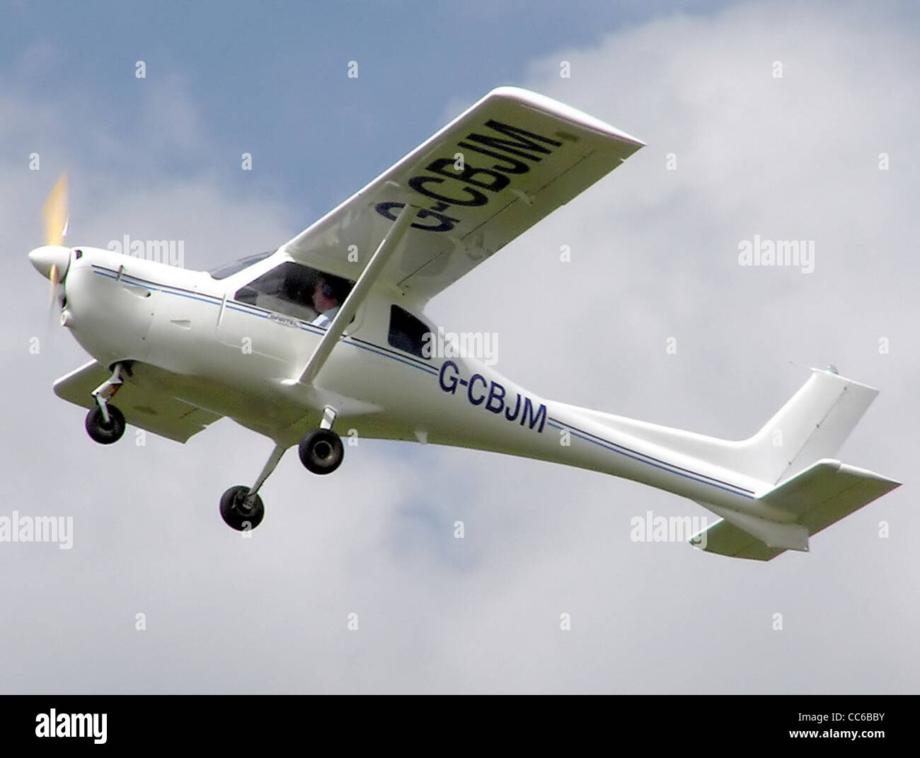 Jabiru Aeroporto SP-470 (UK registrazione G-CBJM, Anno di costruzione 2001) a Kemble Airfield, Gloucestershire, Inghilterra. Foto Stock