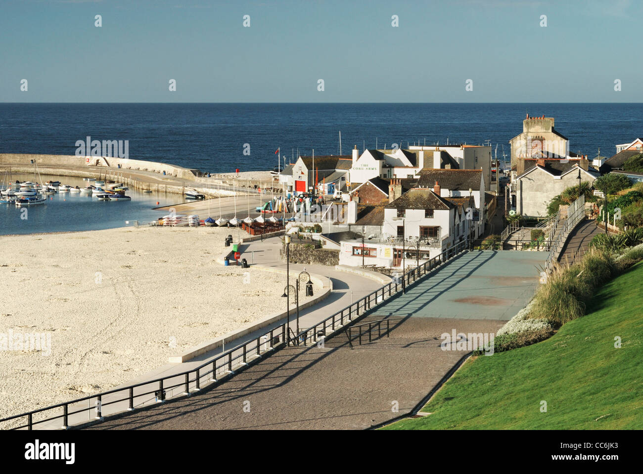 Lyme Regis, Dorset,l'Inghilterra,uk Foto Stock