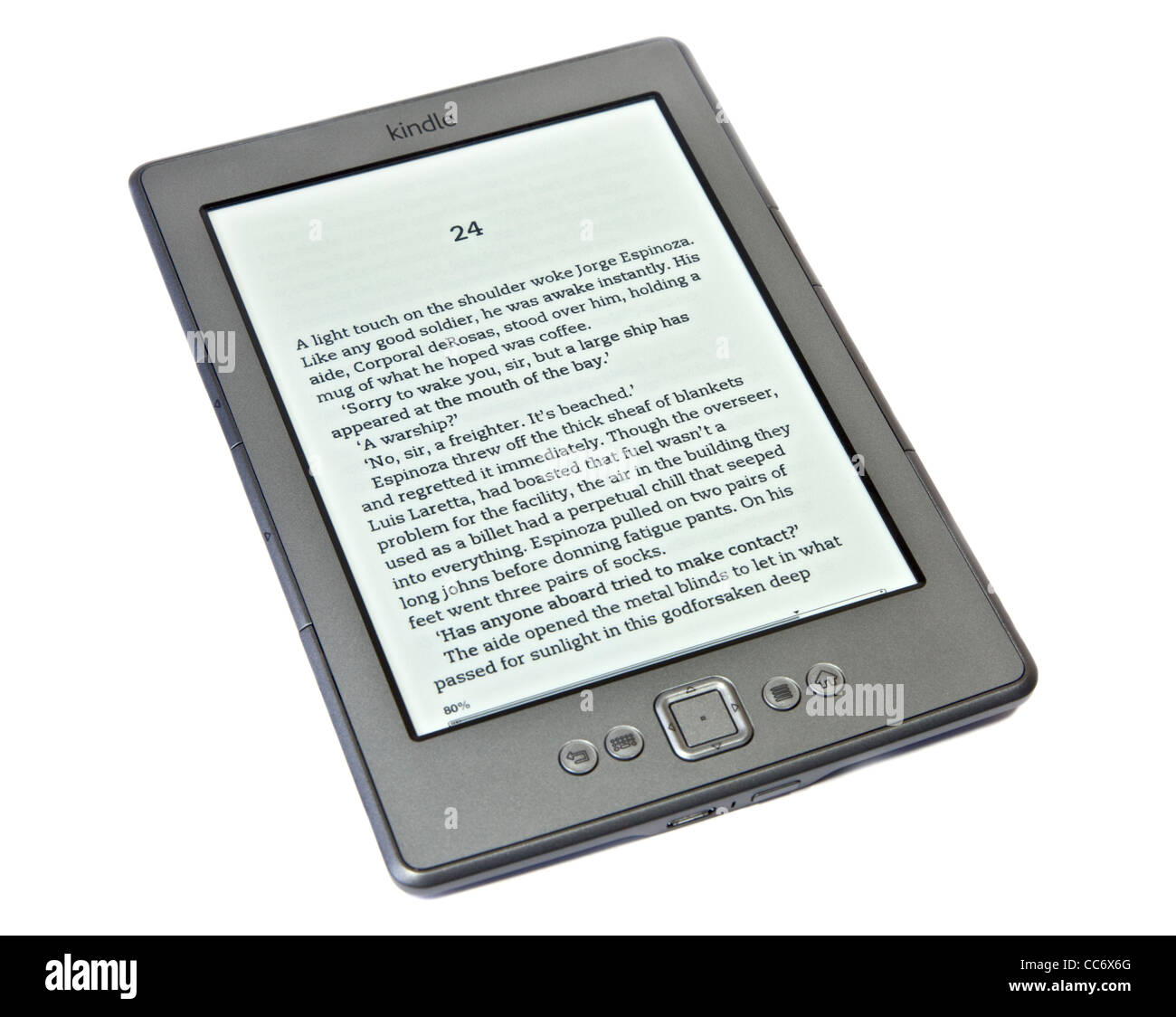 Amazon Kindle nuovo lettore elettronico con wifi Foto Stock