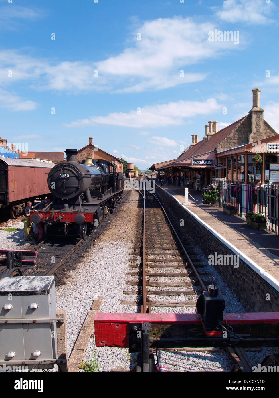 Minehead Stazione, West Somerset Railway, REGNO UNITO Foto Stock