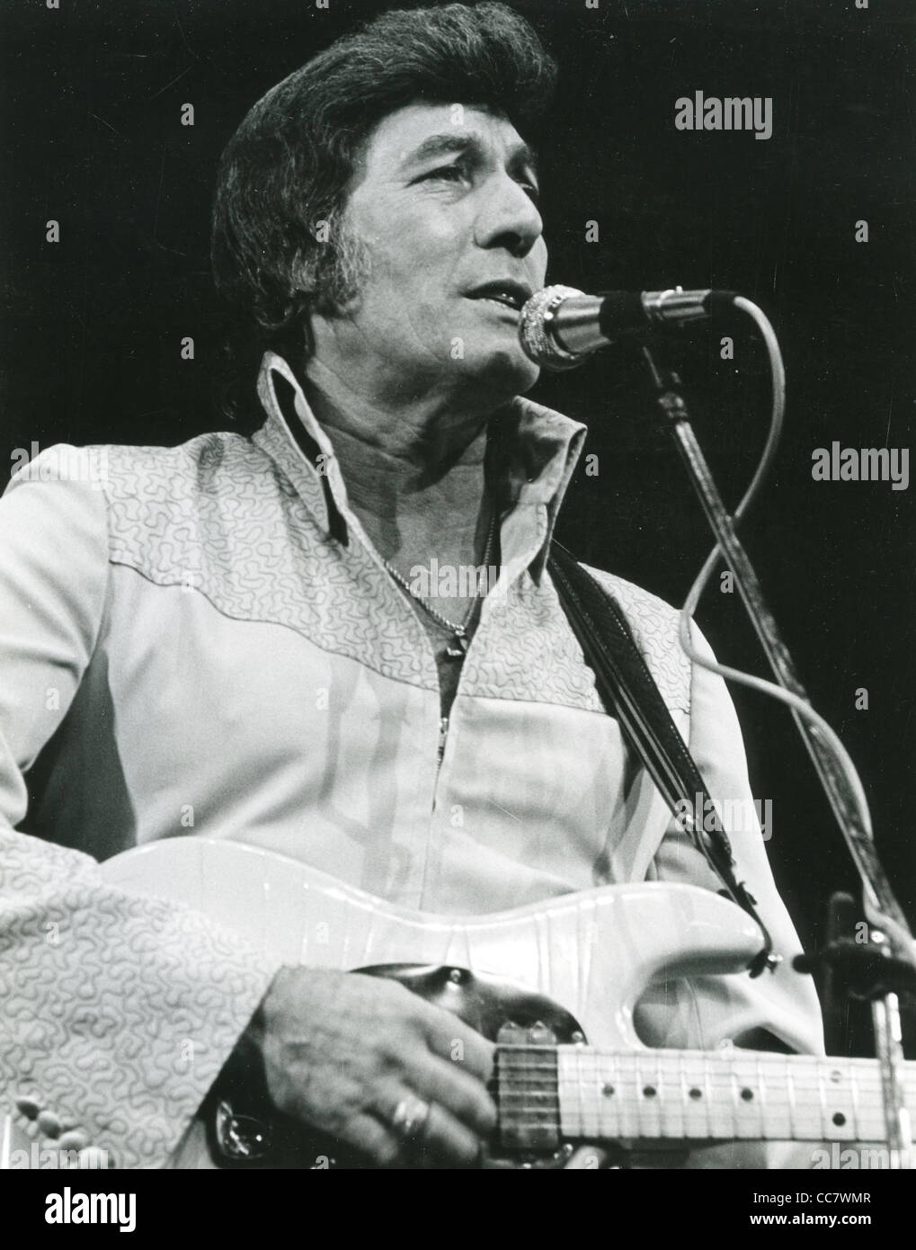 CARL PERKINS (1932-1998) Noi rockabilly musicista circa 1980 Foto Stock