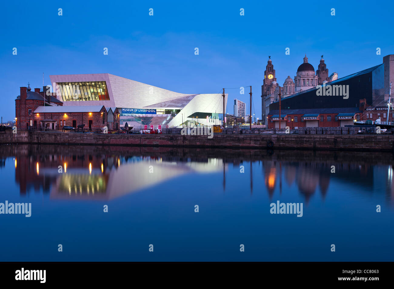 Il Museo di Liverpool Merseyside Regno Unito Foto Stock