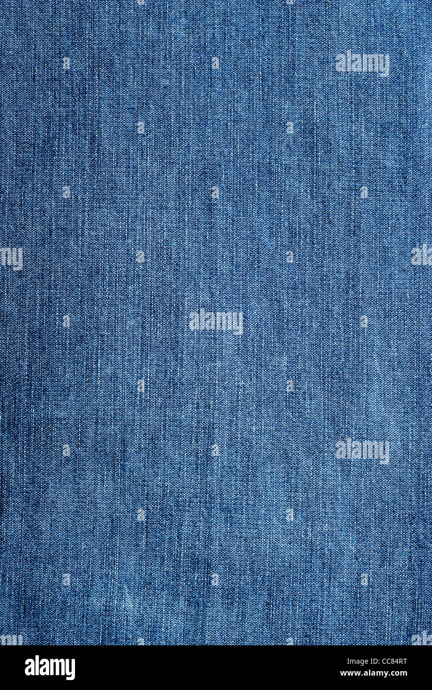 Primo piano della blue jeans tessuto texture Foto Stock