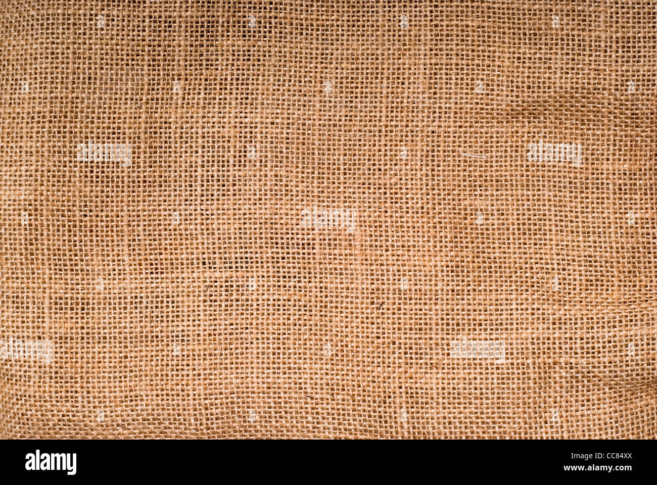 Primo piano di una tela di lino come una texture di sfondo Foto Stock