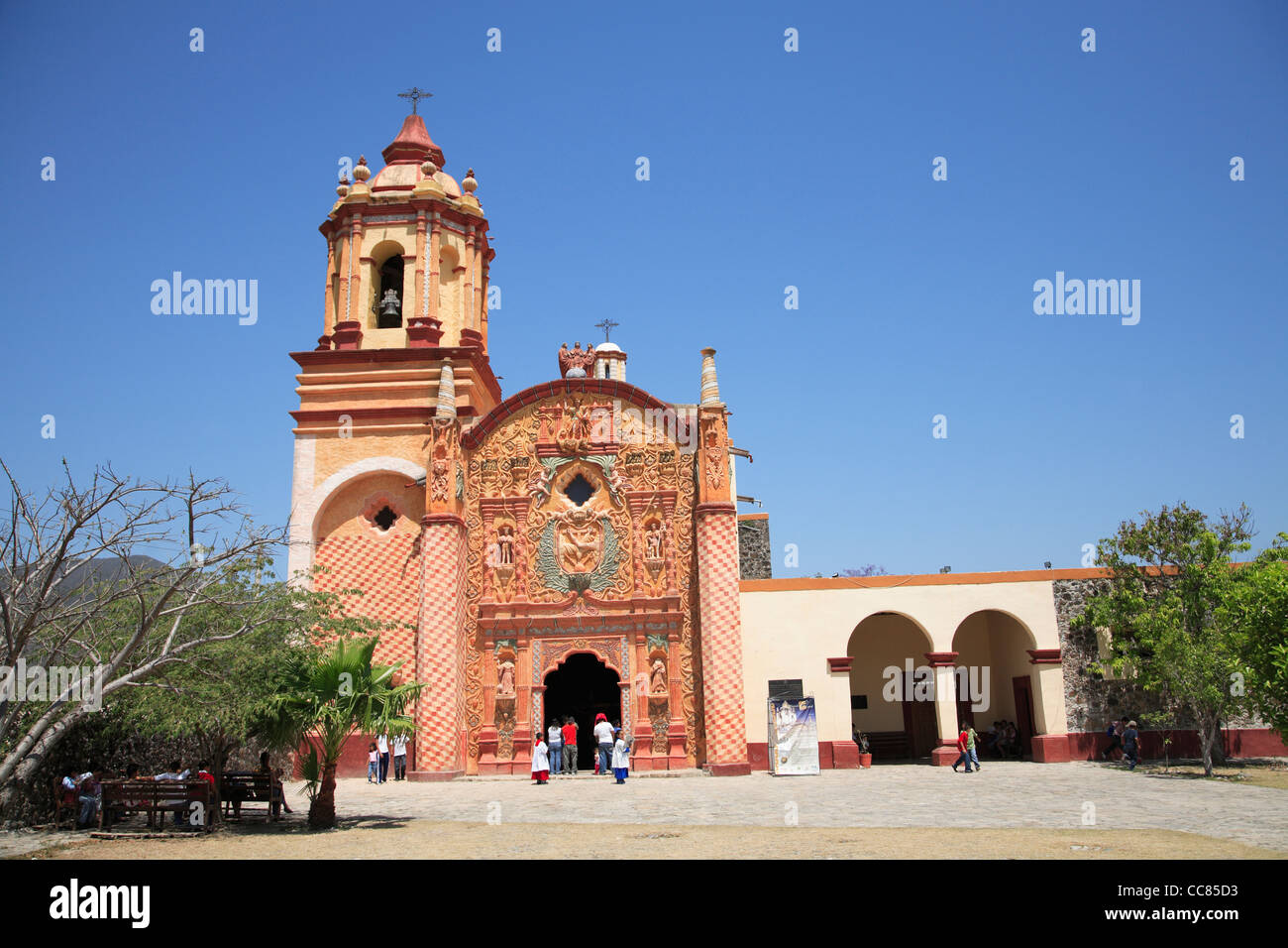 Missione del Conca, San Miguel Conca, Arroyo Seco, Queretaro, Messico Foto Stock